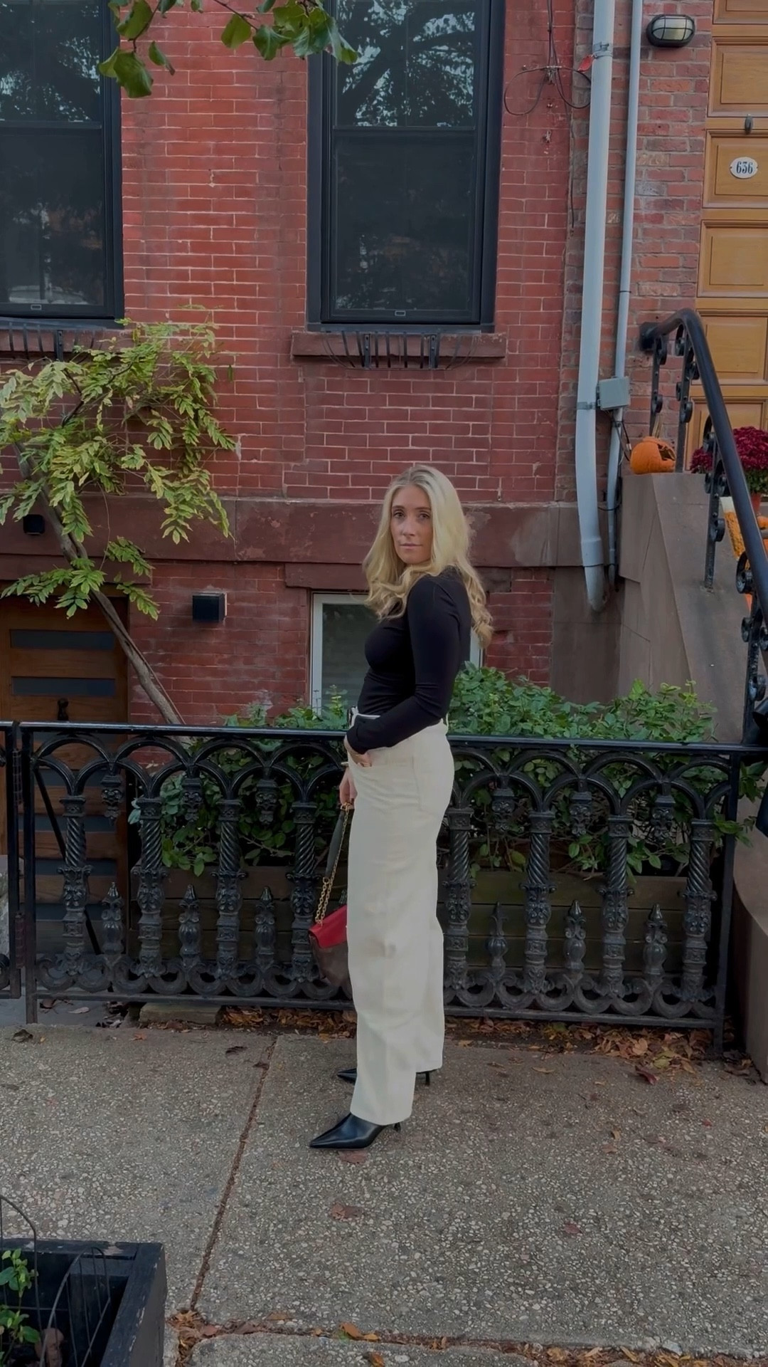 a fall night out color block uniform. Wearing head to toe mango! 

#LTKStyleTip #LTKFindsUnder50