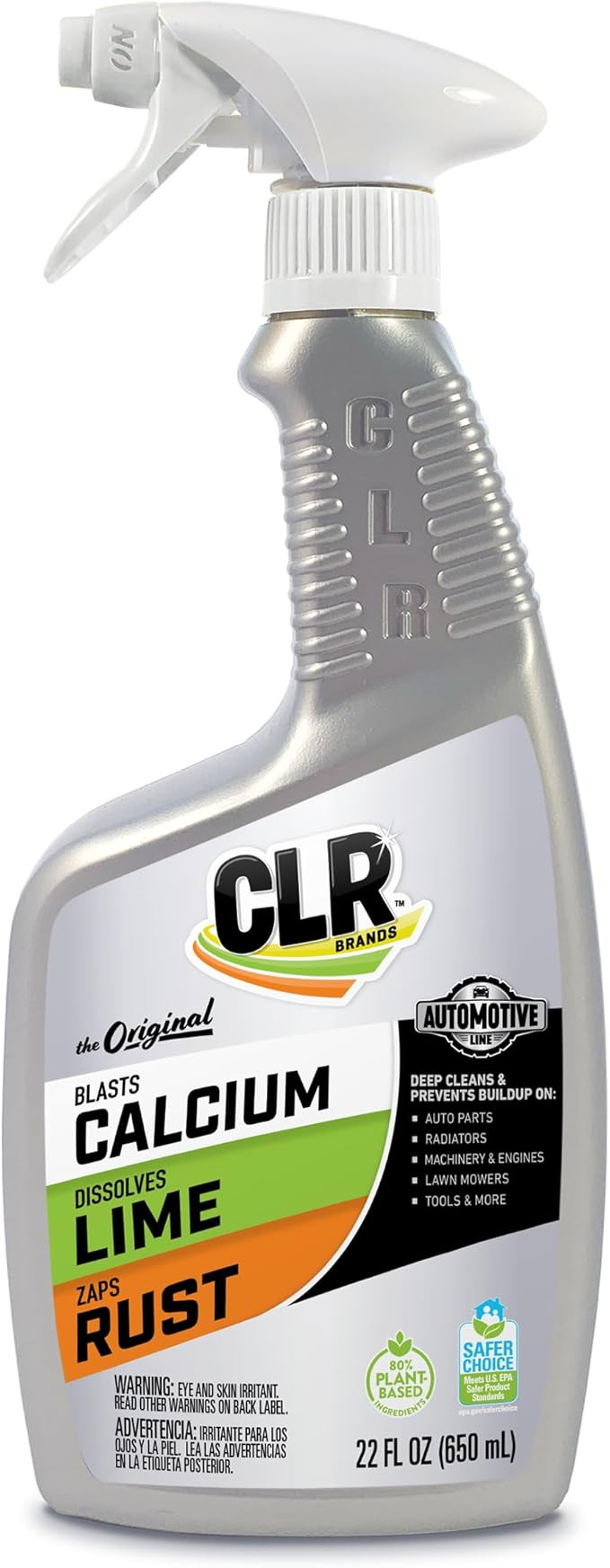 CLR Brands® Automotive Calcium, Lime & Rust Remover Spray, Cleaning Spray for Multiple Surfaces,... | Amazon (US)