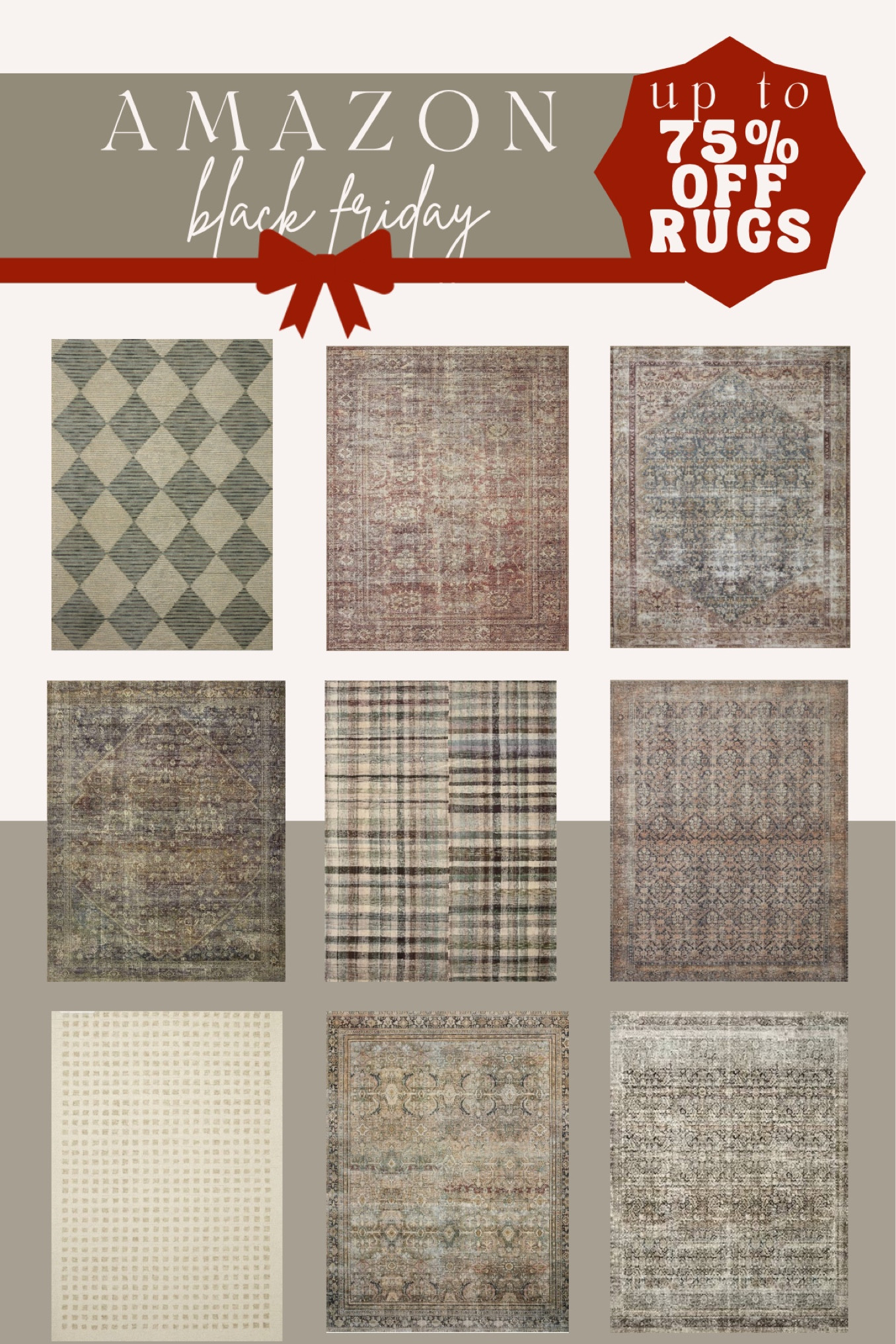 So many great Black Friday rug deals!
Loloi rug
Vintage rug
Living room rug
Bedroom rugg

#LTKsalealert #LTKCyberWeek #LTKhome