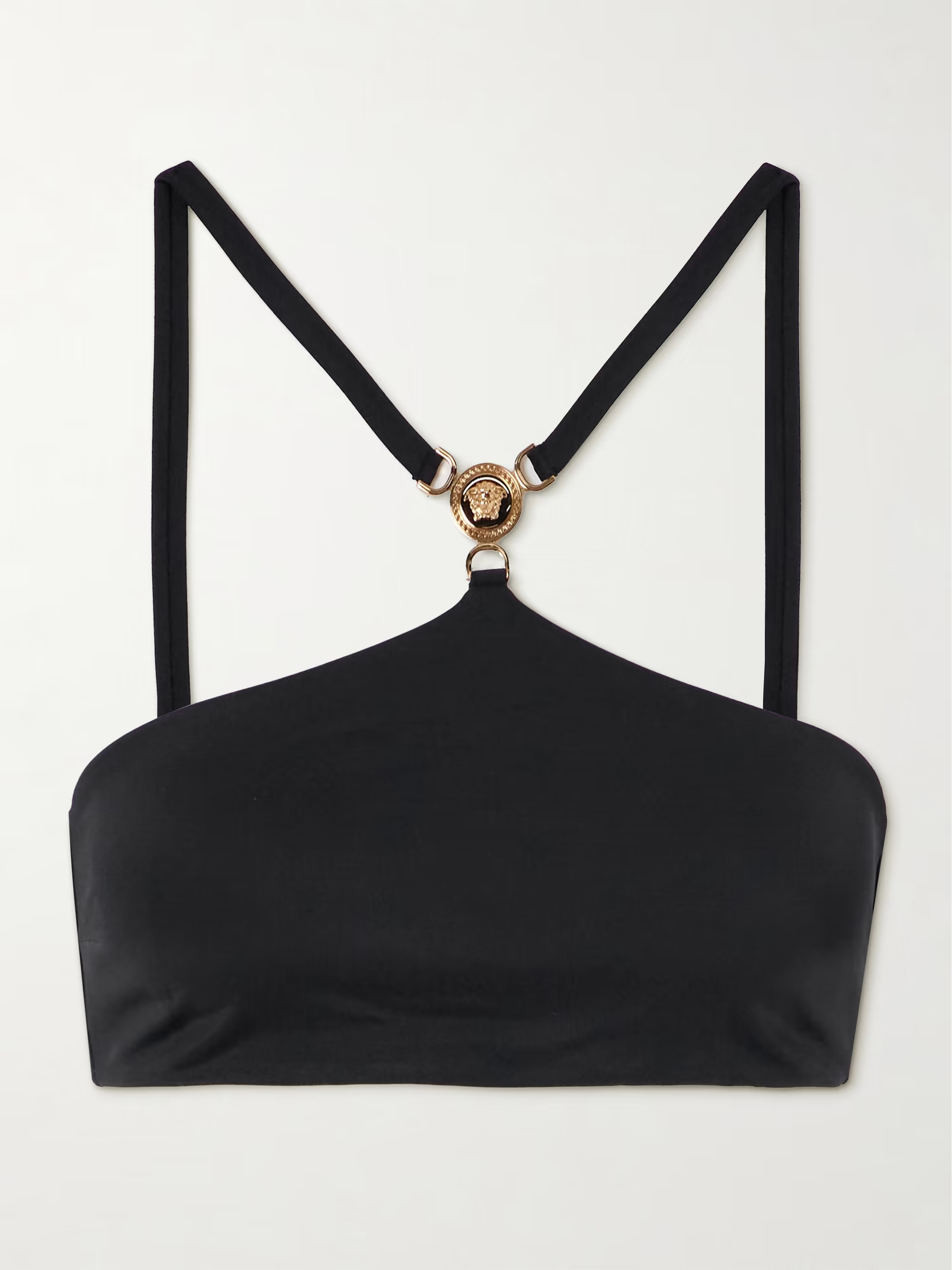Embellished halterneck bikini top | NET-A-PORTER (US)