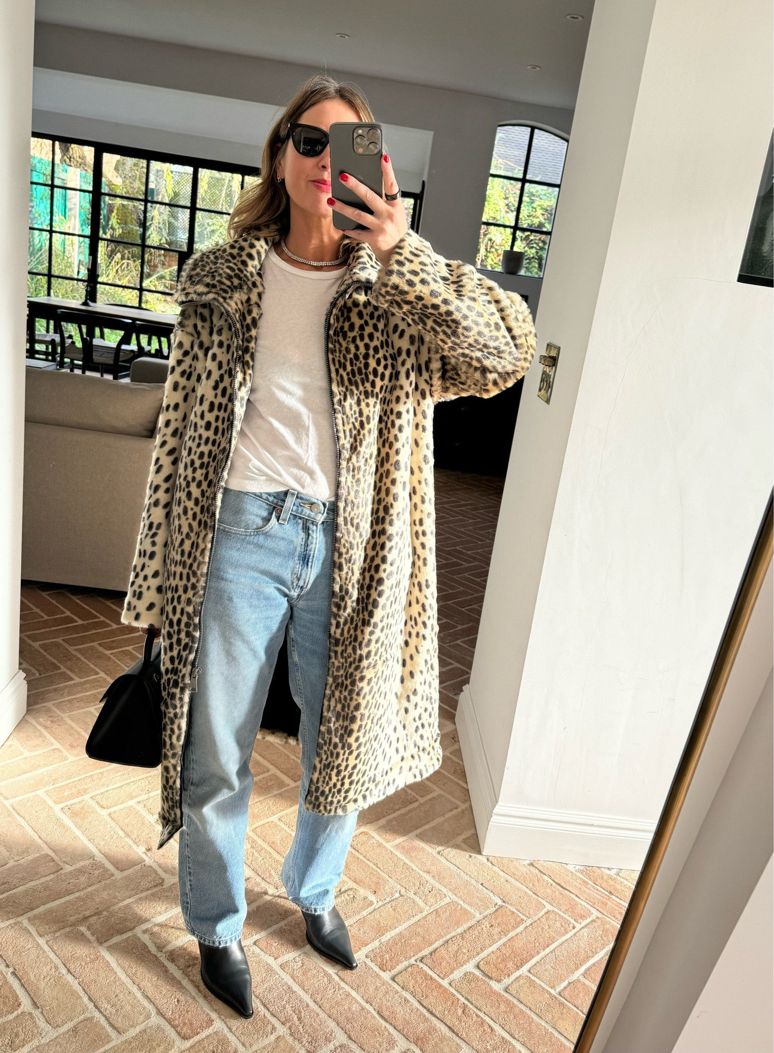 Leopard Print Coat + Vintage Levi’s + Boots | Sunday lunch outfit | cosy outfit | winter outfit | coat outfit | 

I wear a Small in the coat + boots true to size x

#LTKstyletip #LTKwinter #LTKuk