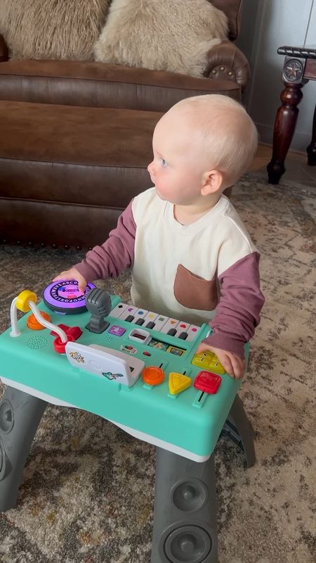 One of the best gifts Brooks got for his first birthday! The Fischer price DJ table! Great baby or toddler gift! 

It even records little songs! 

#LTKHolidaySale #LTKbaby #LTKGiftGuide