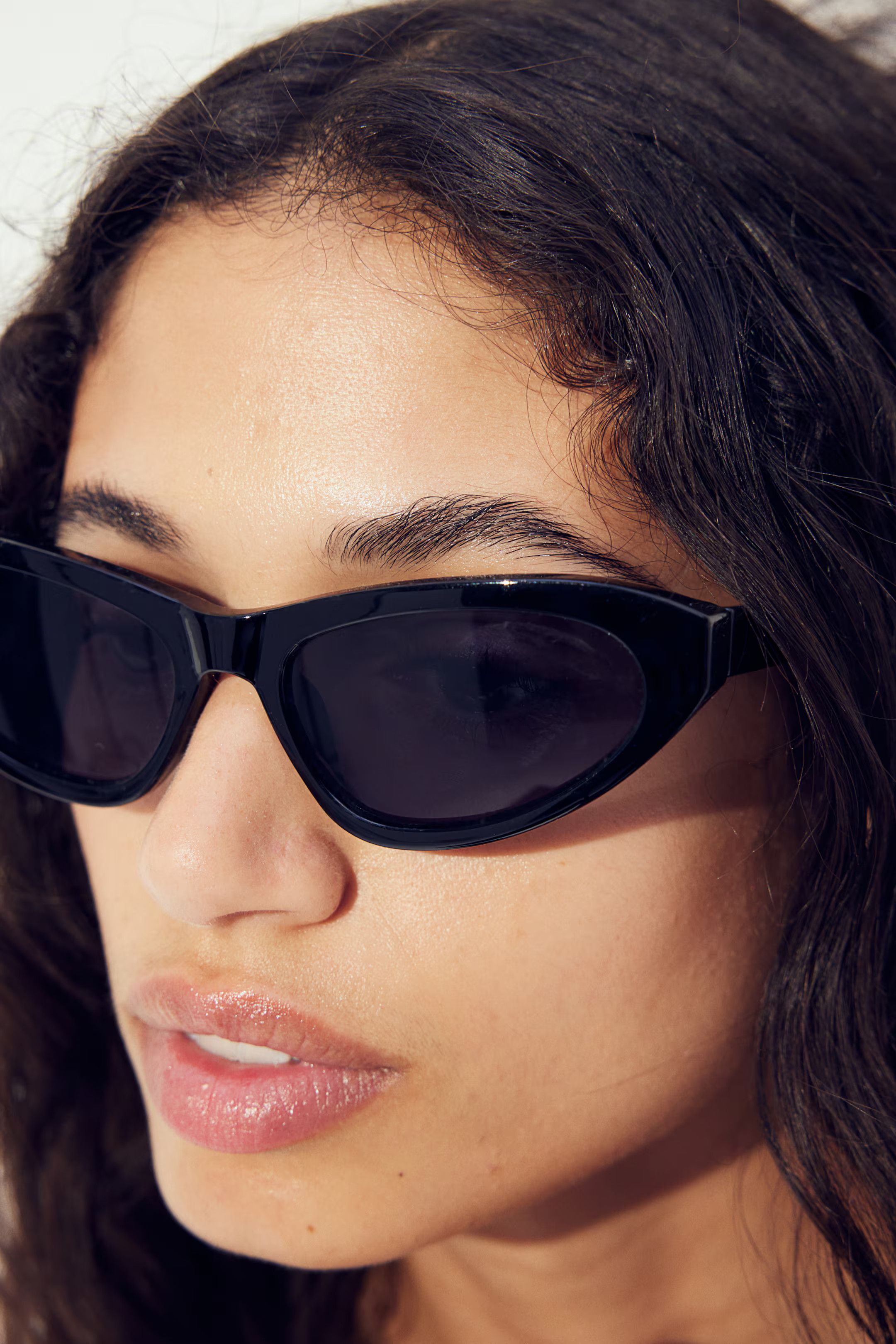 Cat-Eye-Sonnenbrille - Braun/Schildpattmuster - Ladies | H&M AT | H&M (DE, AT, CH, NL, FI)