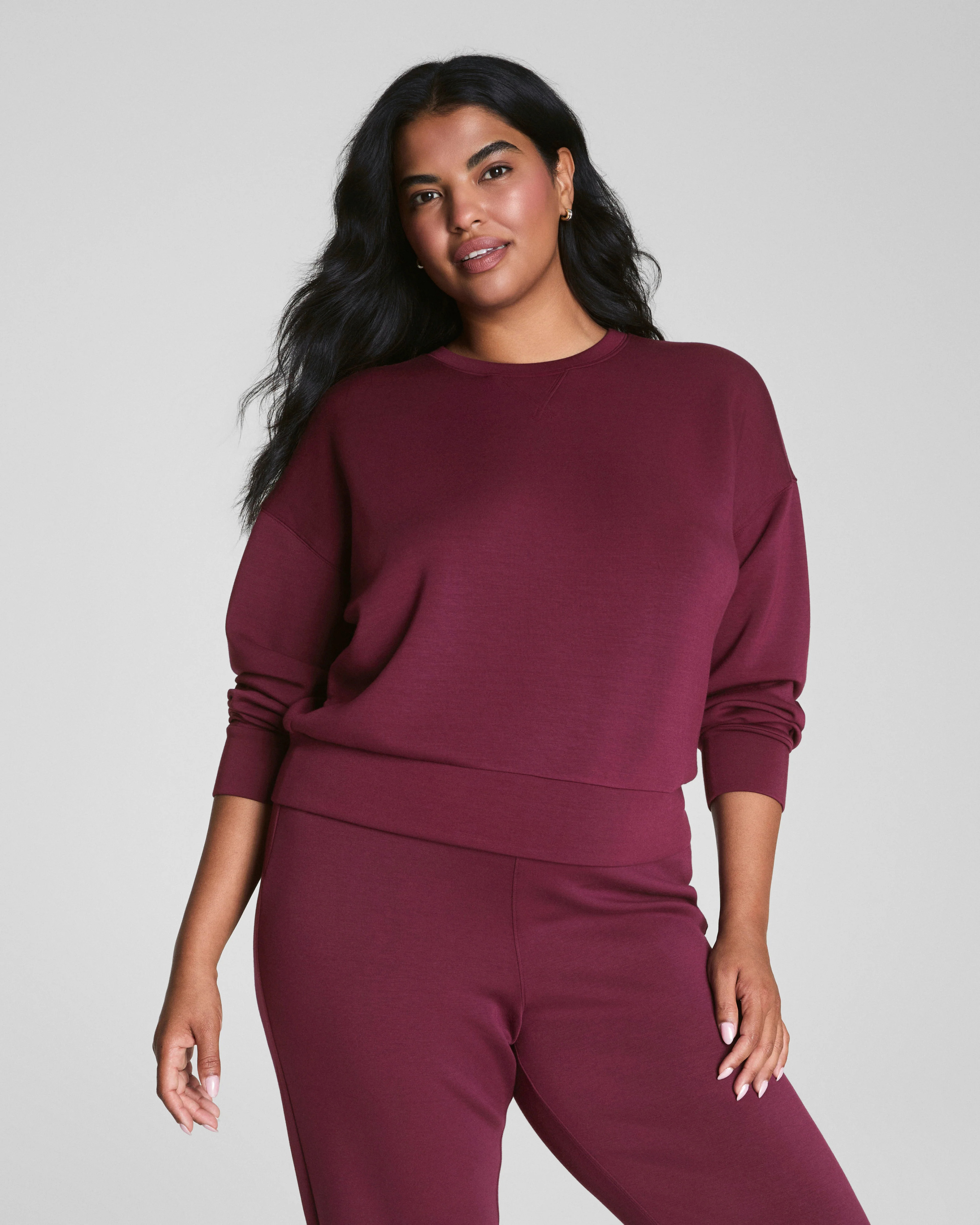 AirEssentials Lightweight Crewneck Pullover | SPANX | Spanx