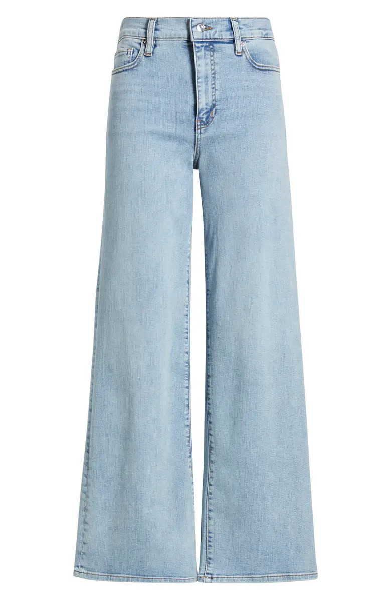 FRAME Le Slim Palazzo High Waist Wide Leg Jeans | Nordstrom | Nordstrom