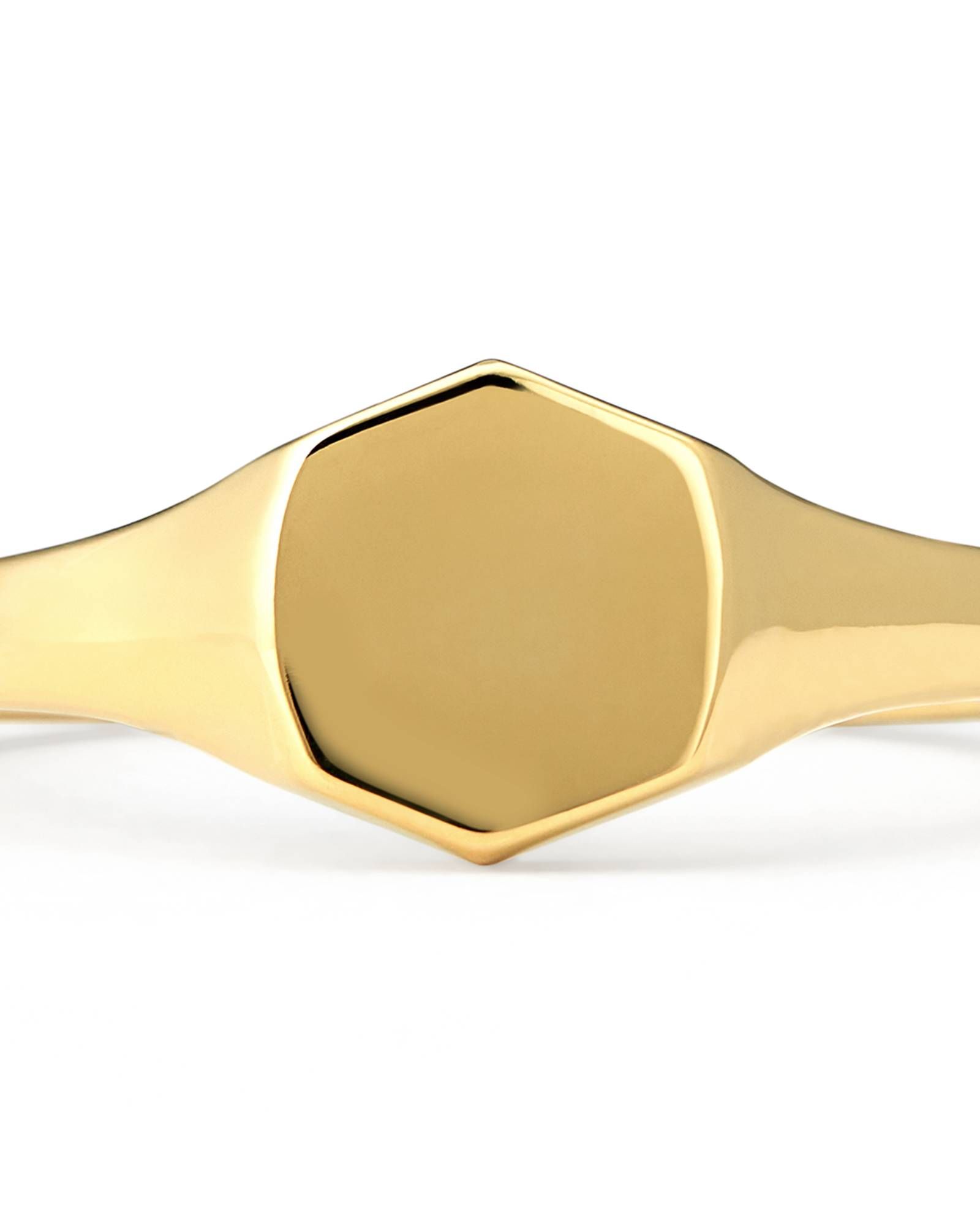 Davis Signet Ring in 18k Gold Vermeil | Kendra Scott
