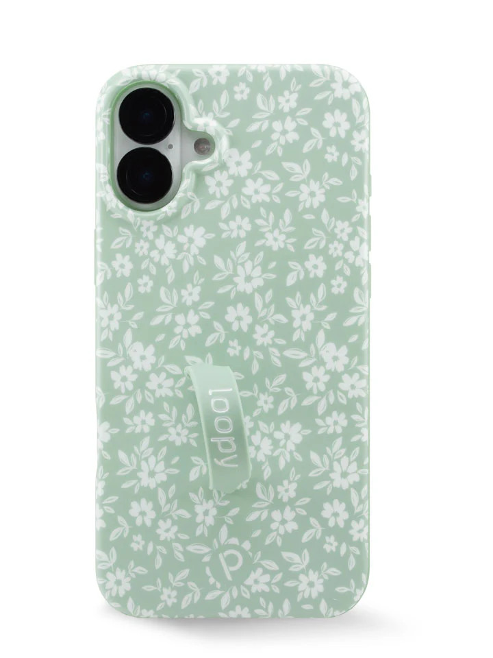 Loopy Cases - Sage Floral | Loopy Cases