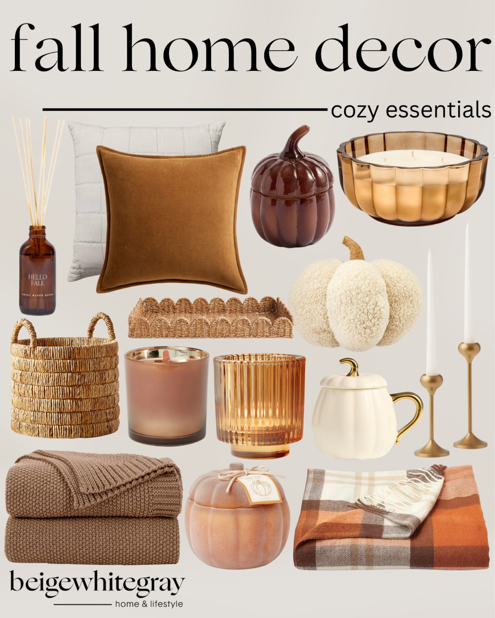 Fall Home Decor Cozy Essentials

Seasonal Decor | Fall-ing in love with your home | Fall decor, fall home, fall home inspo, fall decorating, fall accents, pumpkins, fall colors, autumn home, autumn decor, autumn inspo, autumn decorating, decor finds, autumn colors, fall color scheme

#LTKFindsUnder100 #LTKHome #LTKSeasonal