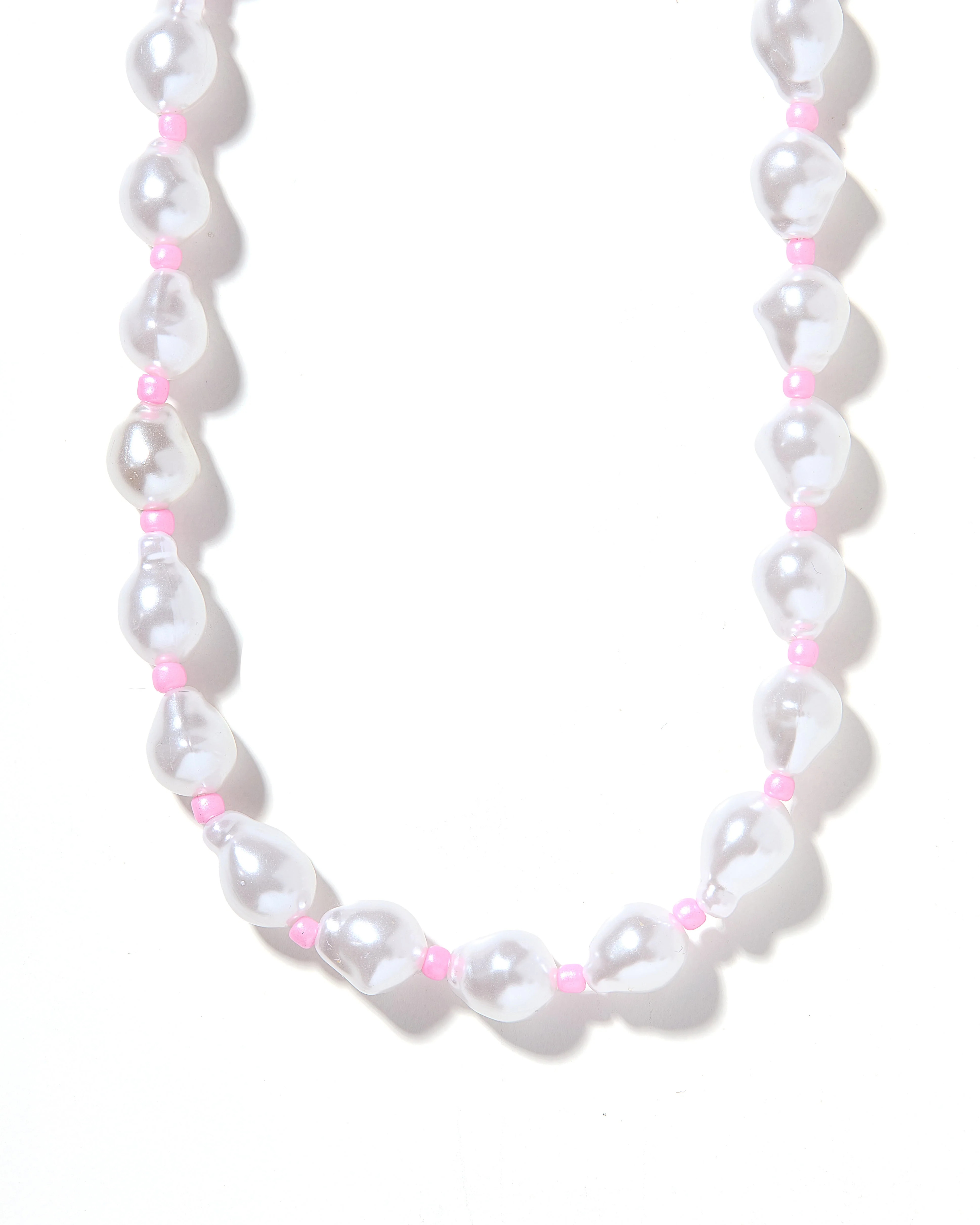Necklace - Maris Pearl Pink | LINNY CO LLC