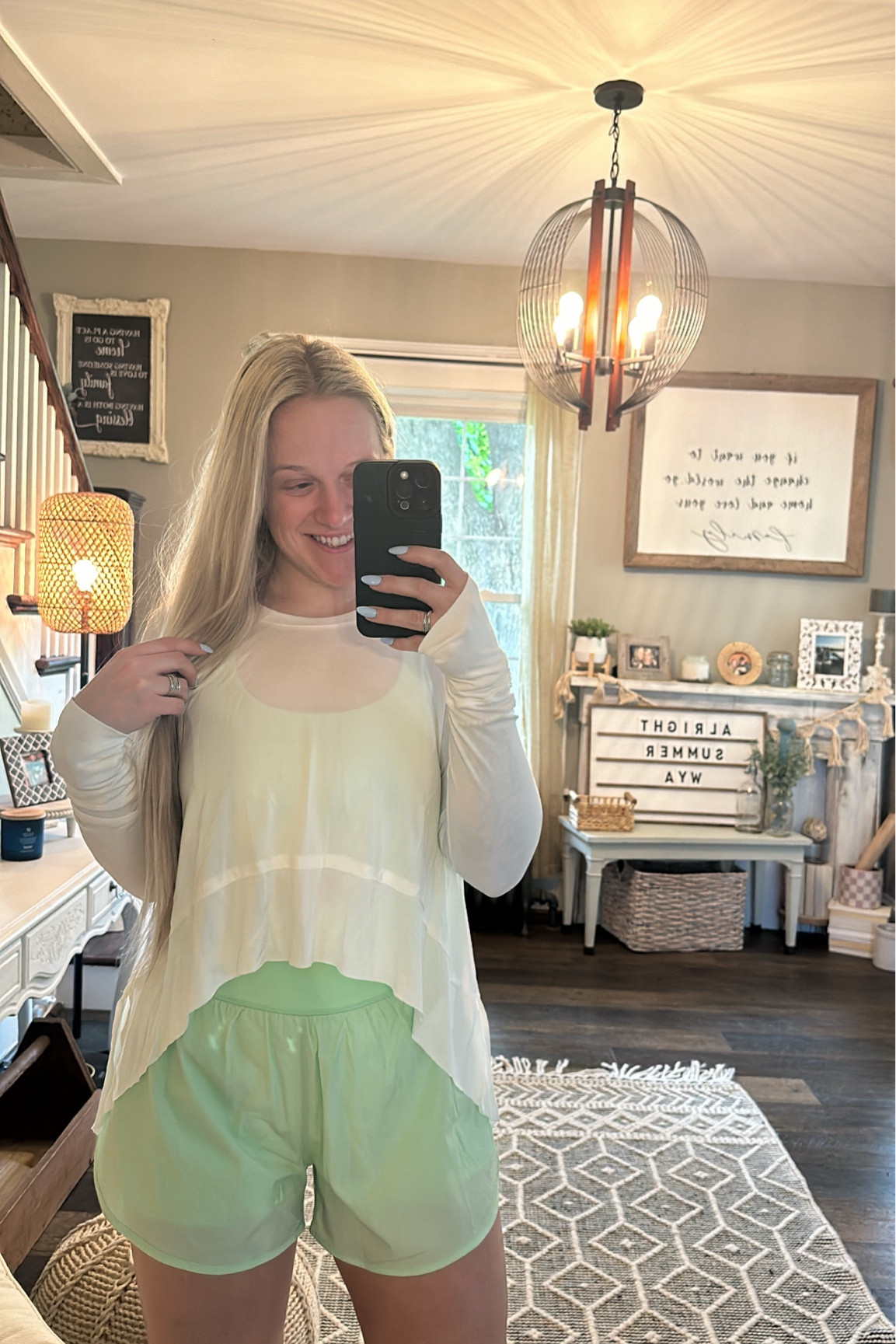 FP dupe top: size small
Romper: size medium 

#LTKActive #LTKSaleAlert #LTKFindsUnder50