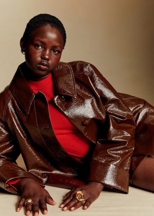 Robbin Jacket - Chocolate - Organic Cotton - Sézane | Sezane Paris - US