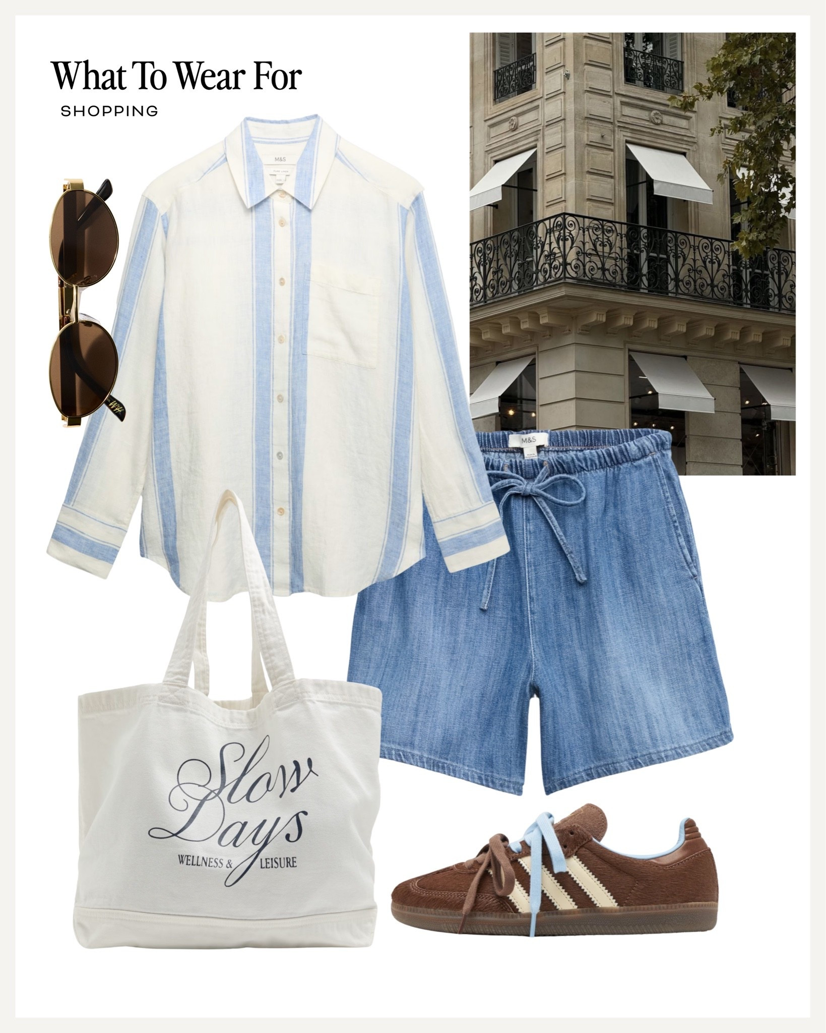 Shopping 🛍️ 

Running errands, summer style, marks and Spencer, denim shorts, linen shirt

#LTKsummer