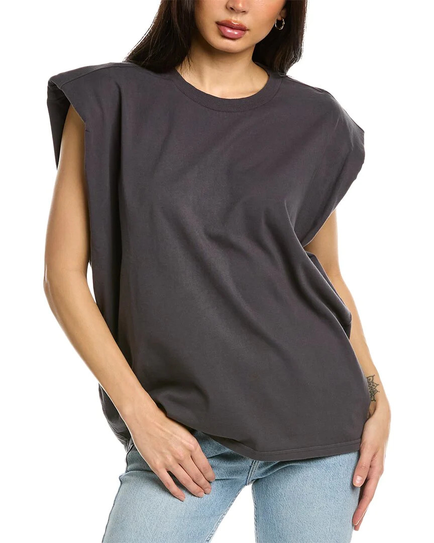 Sandrine Rose Shoulder Pad Tank | Shop Simon