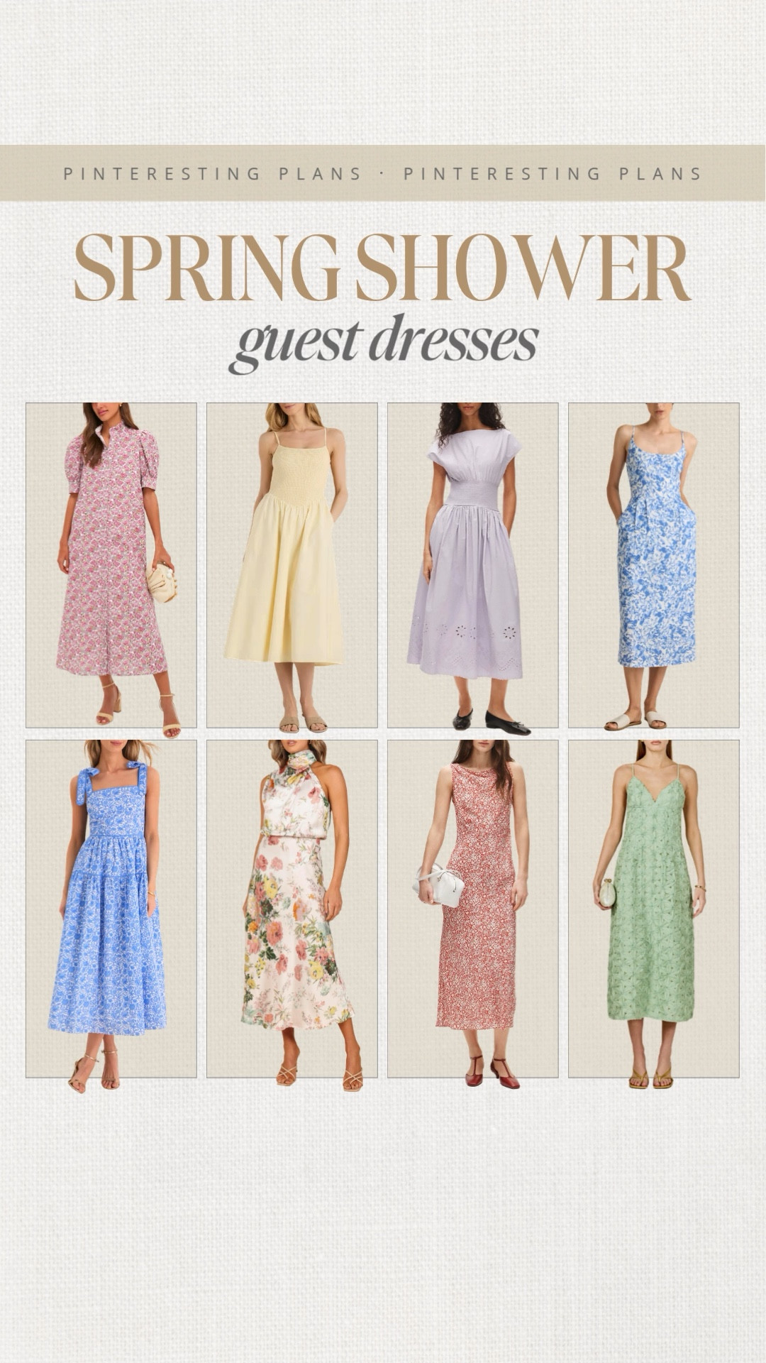 Spring shower guest dresses 🙌🏻🙌🏻

#LTKSeasonal #LTKootd #LTKWedding