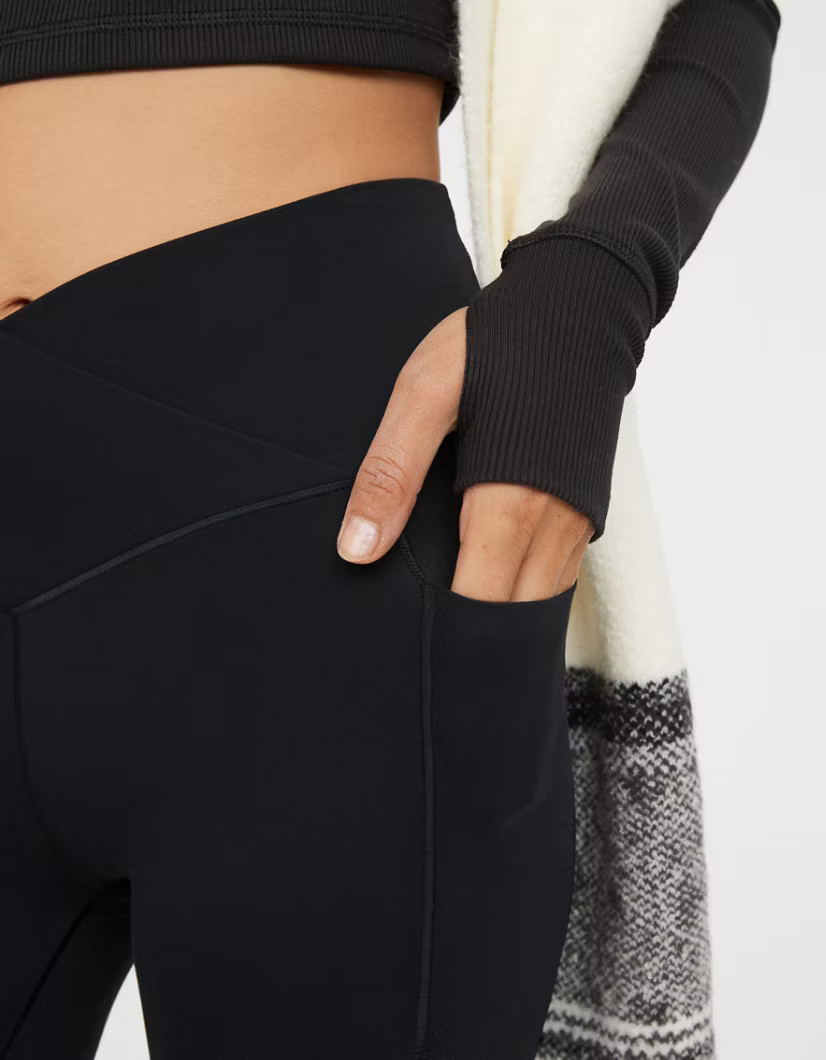 OFFLINE By Aerie Real Me Xtra Crossover High Waisted Pocket Legging | Aerie