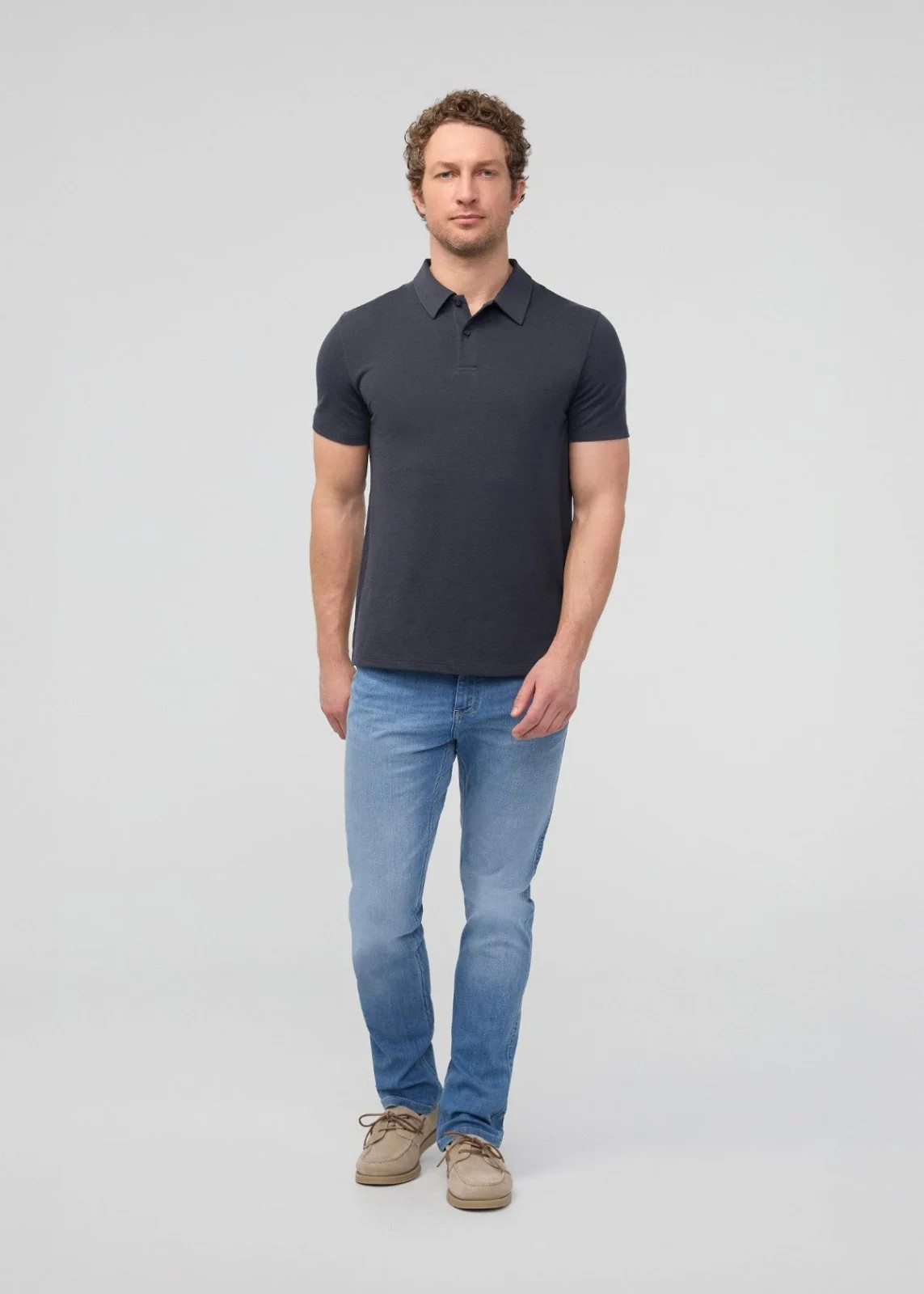 Performance Denim Slim Straight - Blueridge | DUER