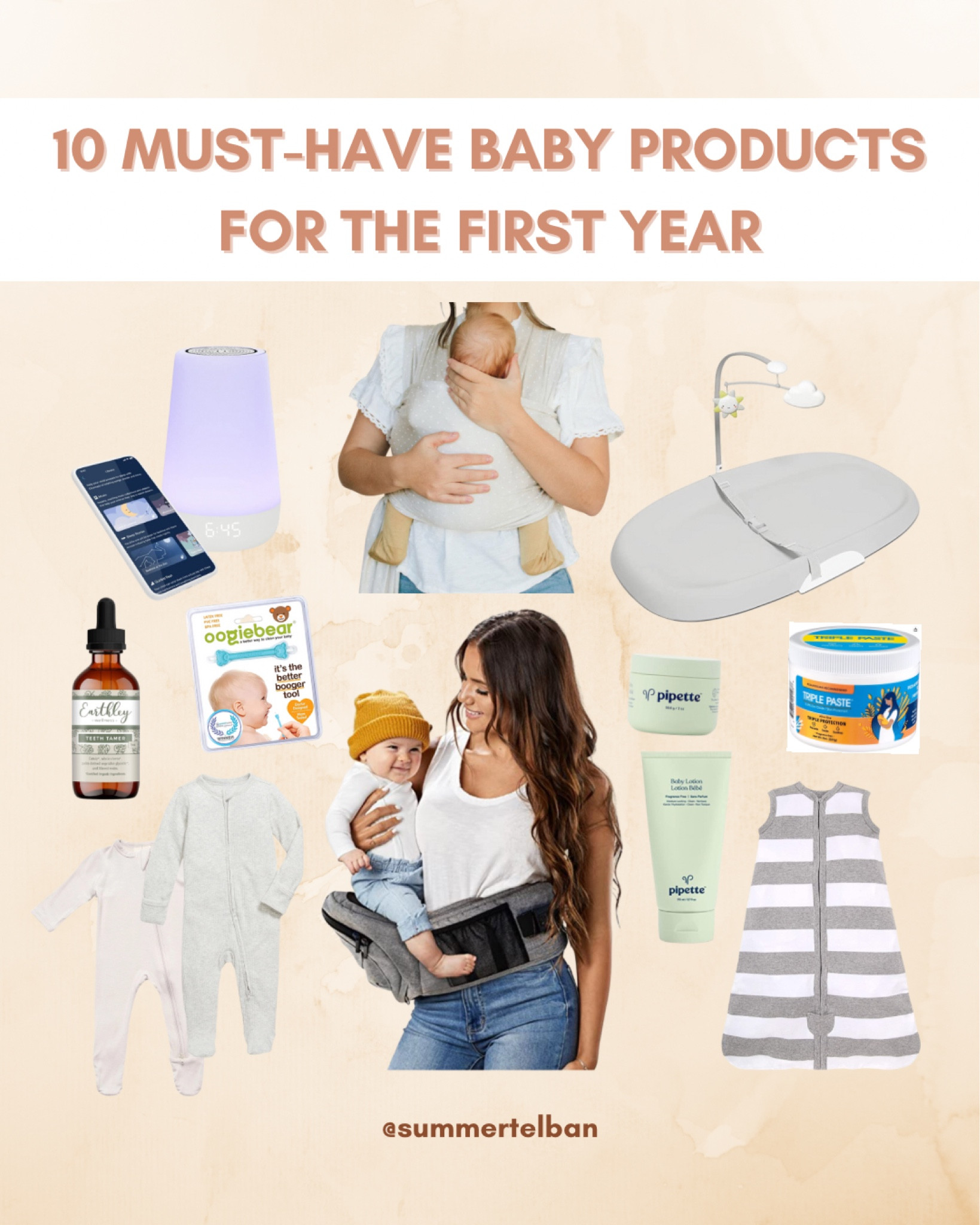 baby essentials, baby products, baby carrier, baby wrap, white noise machine, baby must-haves, baby sleep sack, baby pajamas, zipper pajamas, natural teething products, diaper rash paste, baby changing pad, baby registry

#LTKbaby #LTKkids #LTKfamily