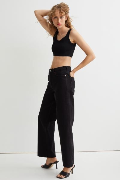 Wide High Jeans | H&M (UK, MY, IN, SG, PH, TW, HK)