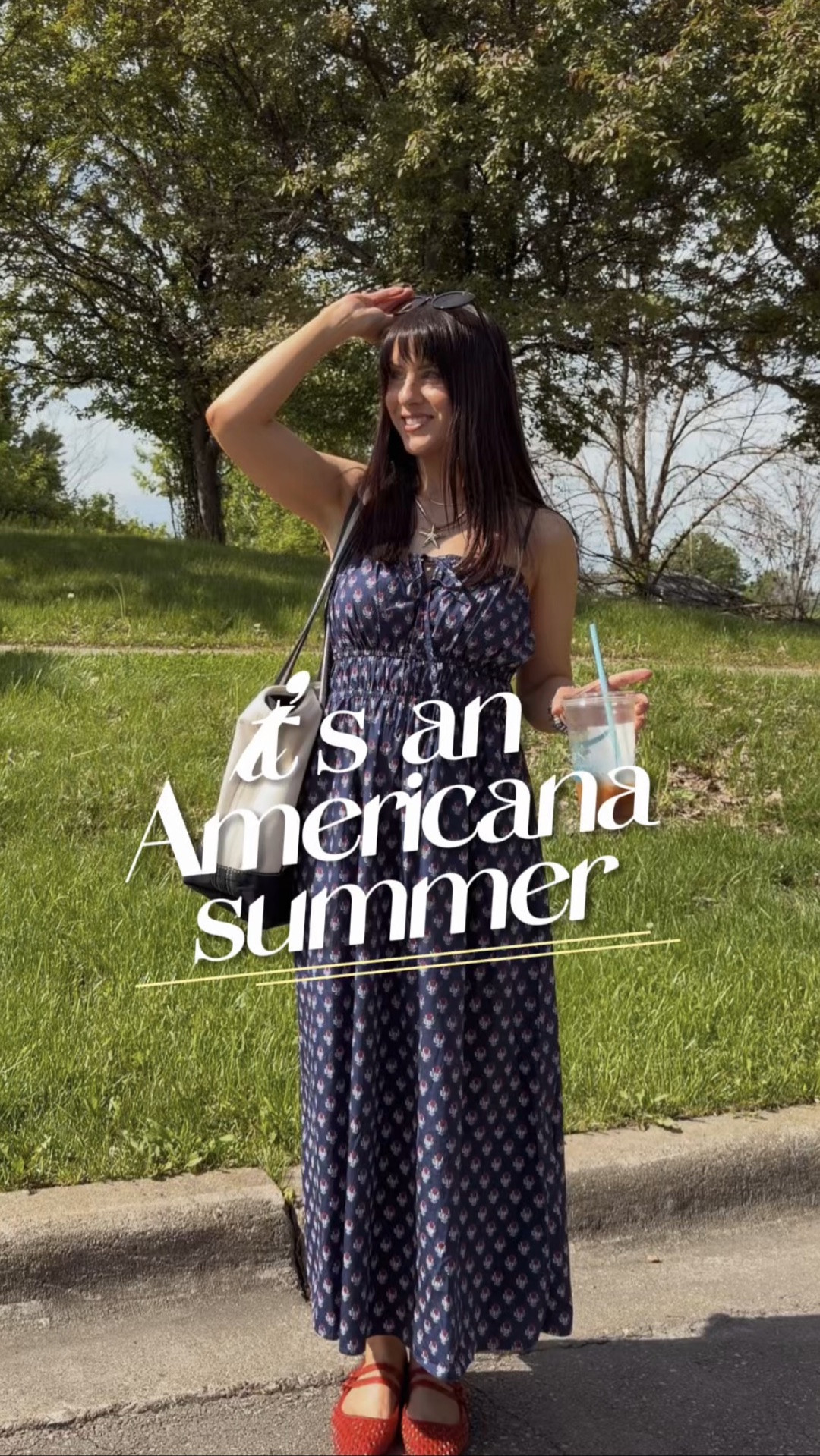 Easy Americana outfit of the day that would be perfect for Fourth of July and all summer, this dress is SO cute & 40% off @Target - now $18! Linked other Americana favorites too! 

Works for petites, pockets & adjustable straps 🙌🏼 wearing s

#LTKPetite #LTKSaleAlert #LTKSeasonal