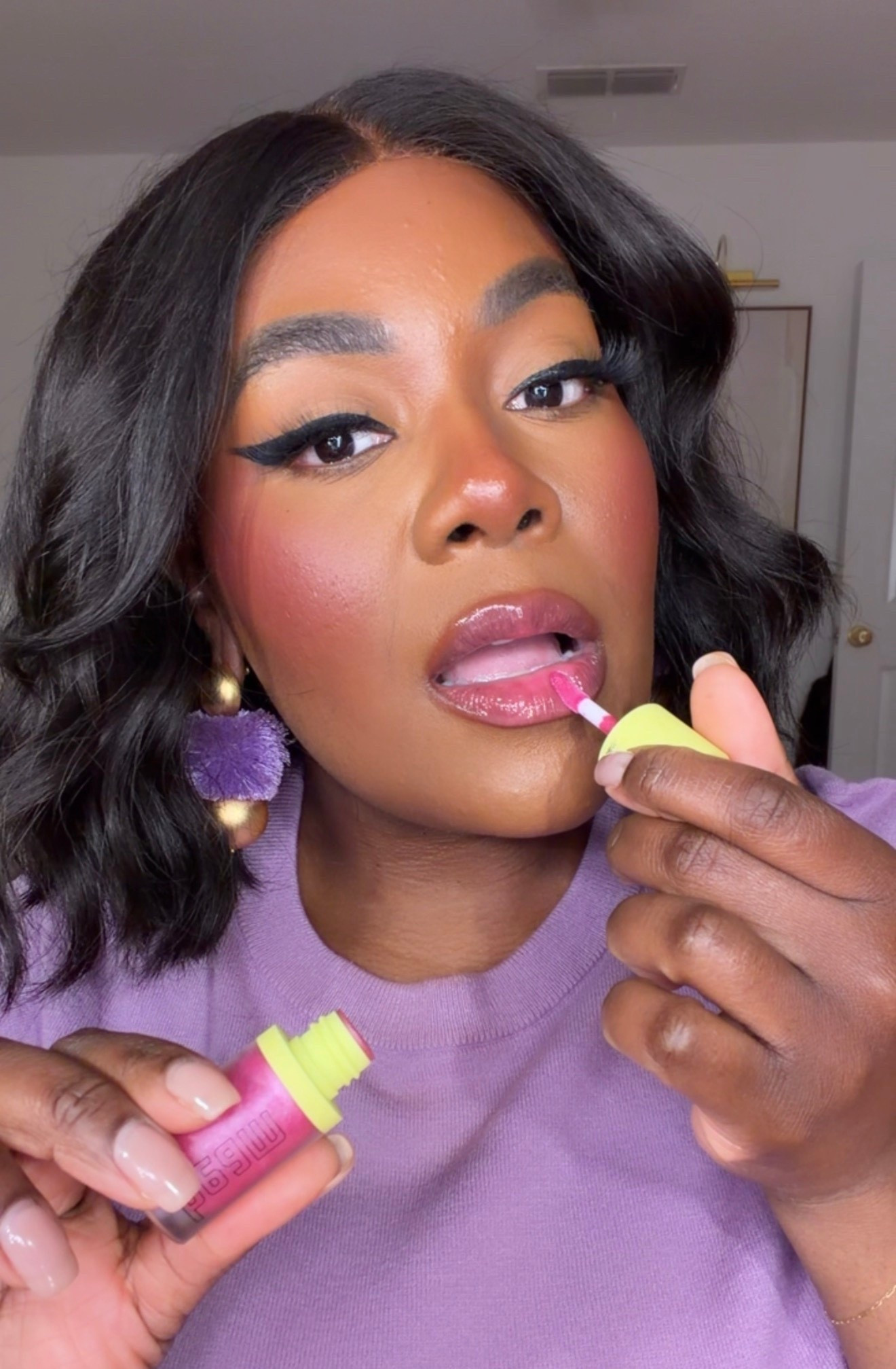 purple lip combo 

#LTKPlusSize #LTKBeauty