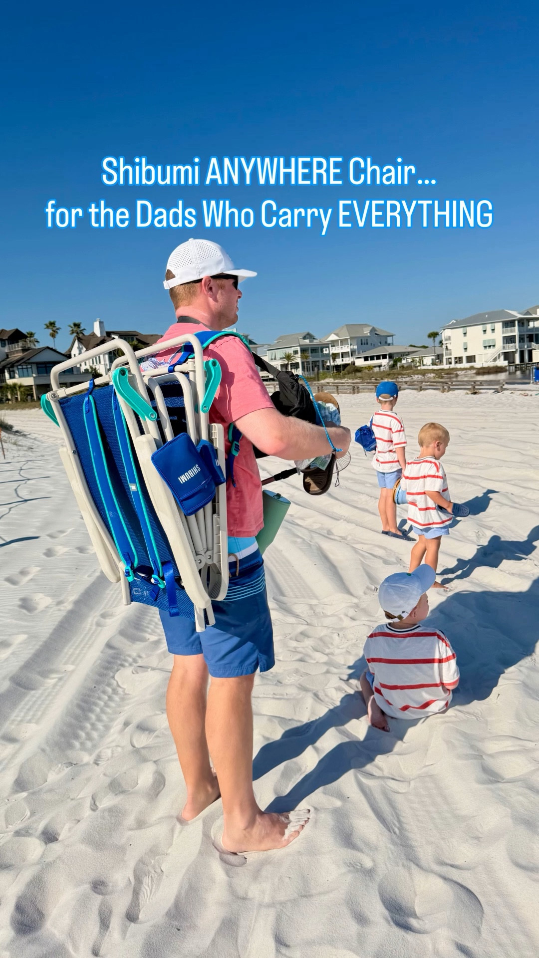 Comment ☀️CHAIR☀️ for the Link to Shop & Use Code: “MakensieSummer” for 10% Off Orders of $100 or More!! 
(Code Active Until 5/7/26)

For the Dads Who Carry EVERYTHING… Meet the Shibumi ANYWHERE Chair!!👇🏻

The Most Comfortable, Durable Beach Chair You Will Ever Own! Light Weight at Only 8 lbs, Clip 2 Chairs Together to Make Beach Days Even Easier! 

#30A#Shibumi #ShibumiAnywhereChair 

#LTKTravel #LTKMens #LTKSwim
