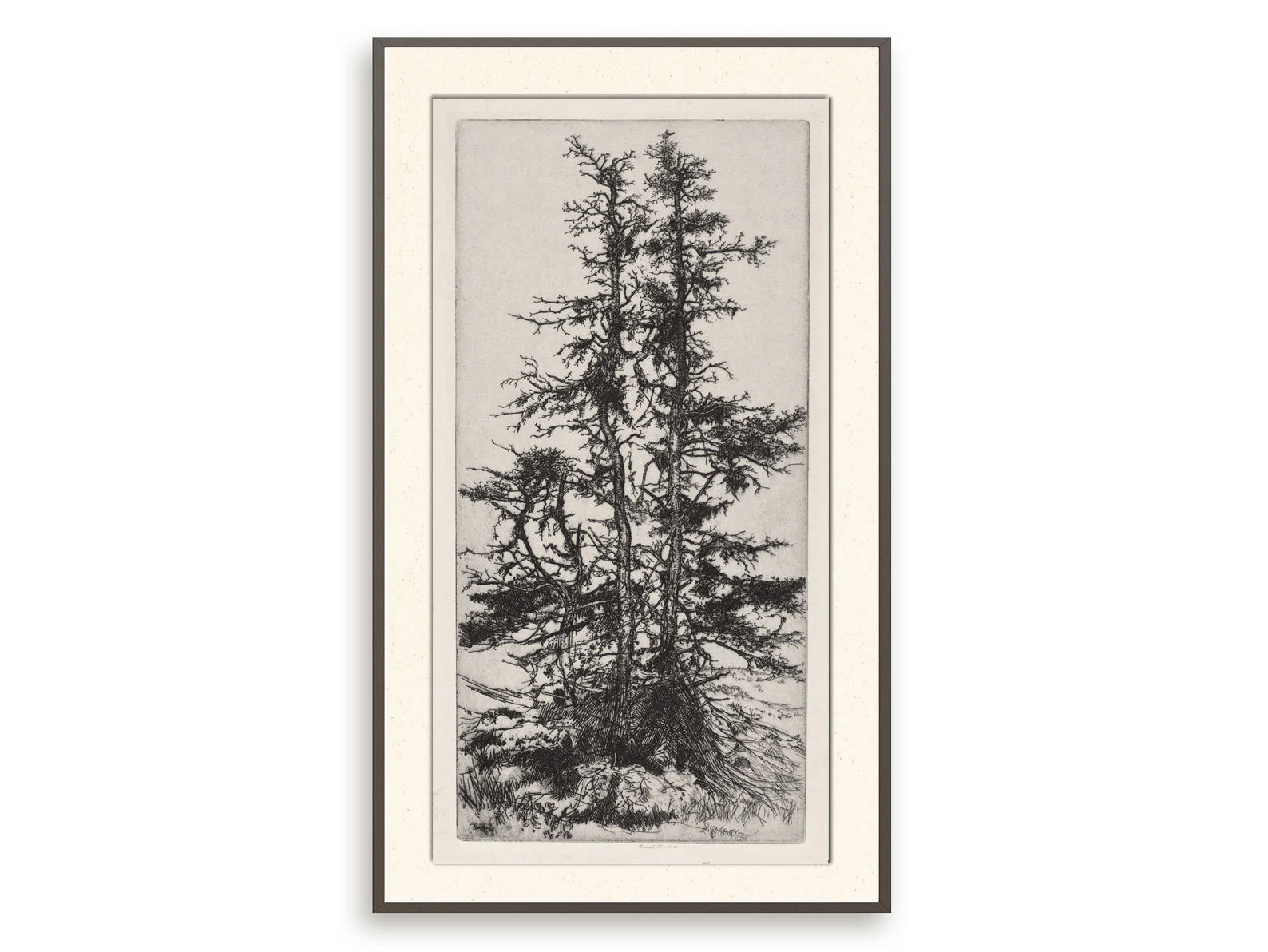 Vintage Moss Tree Print Antique Botanical Wall Art Printable | Etsy | Etsy (US)