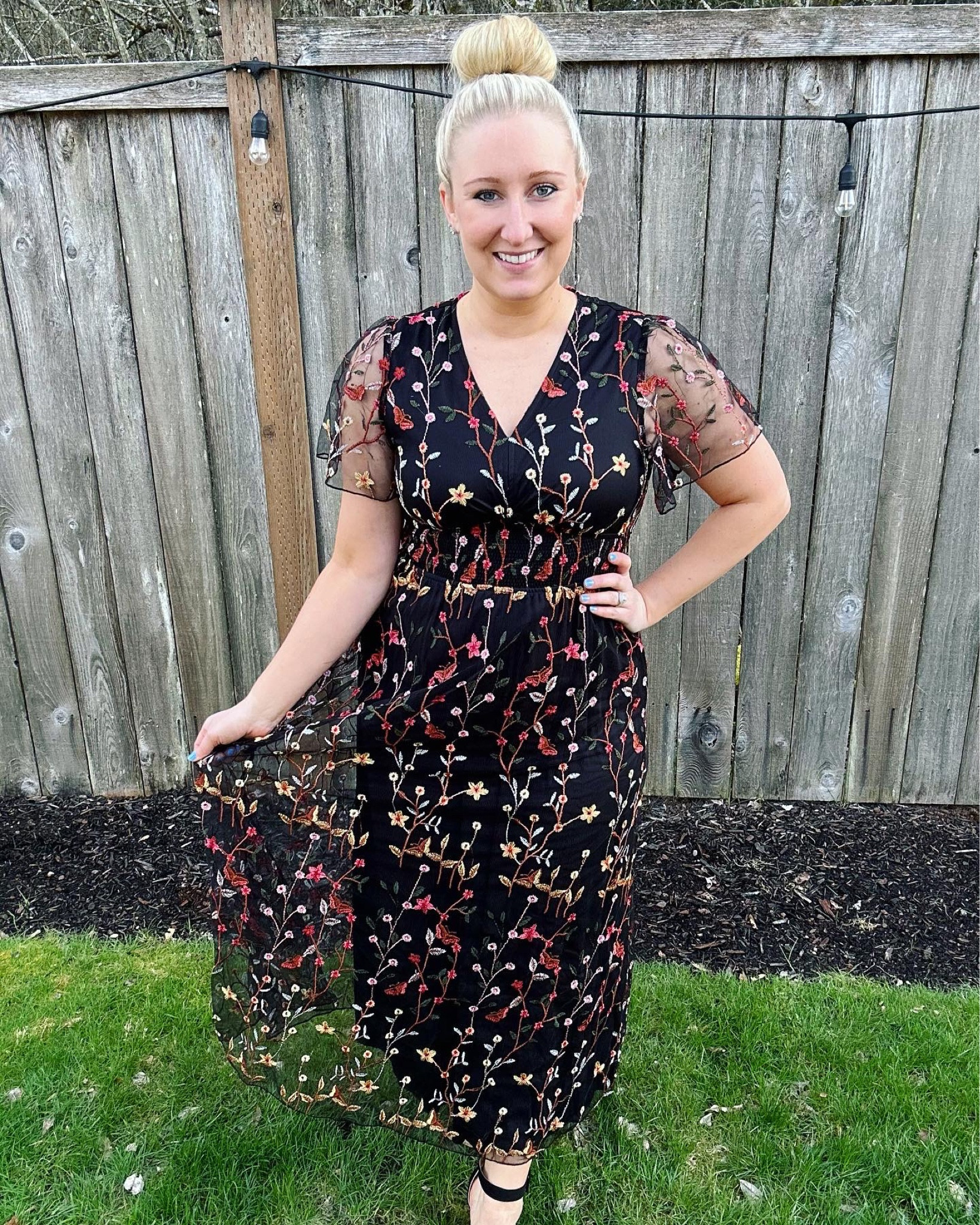 Torrid butterfly outlet dress