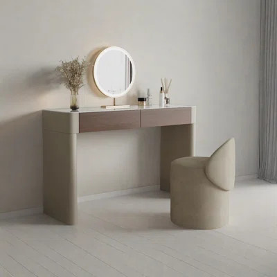39.37"Modern Minimalist Vanity Table | Wayfair North America
