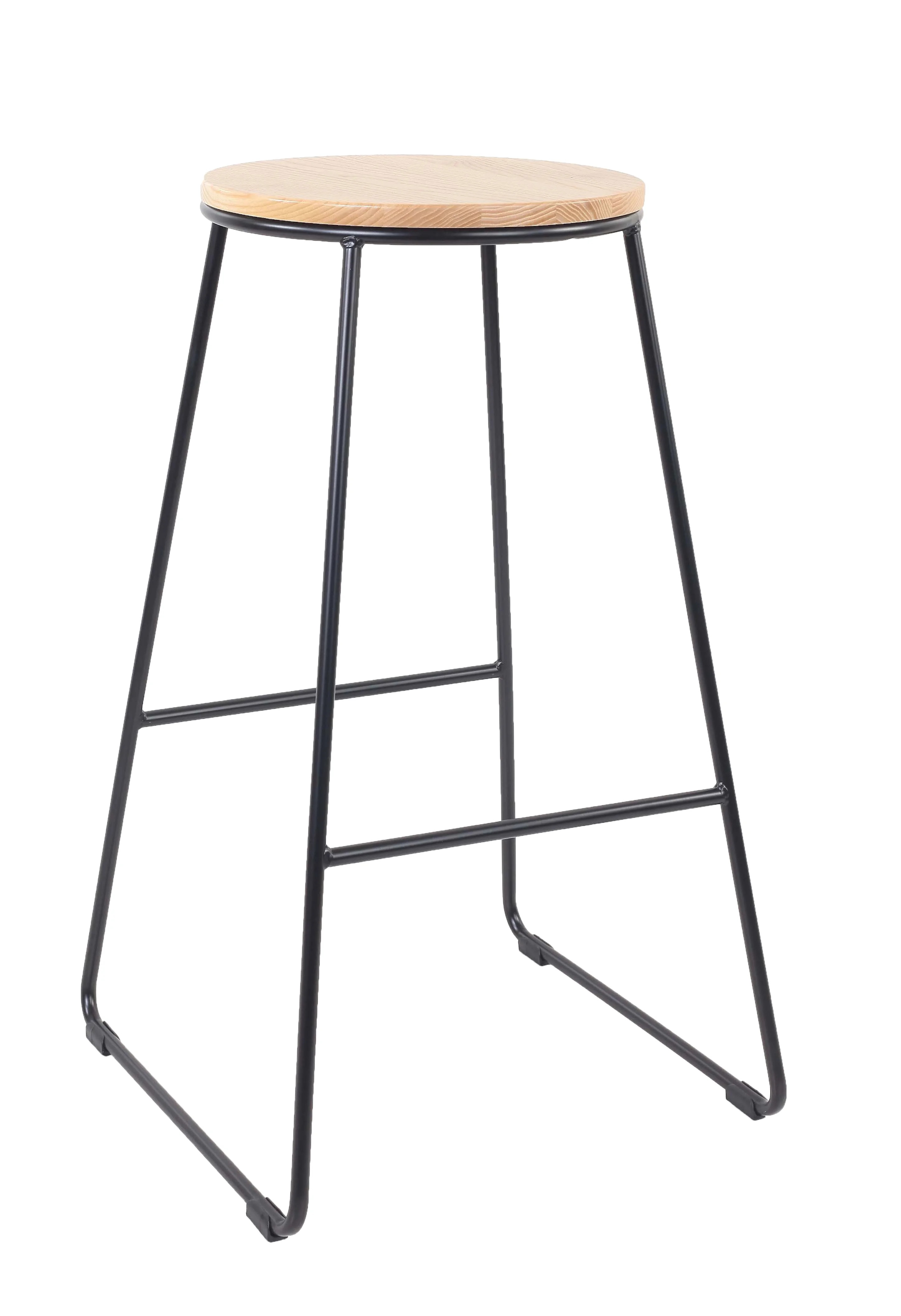Mainstays 28" Modern Stool, Black | Walmart (US)