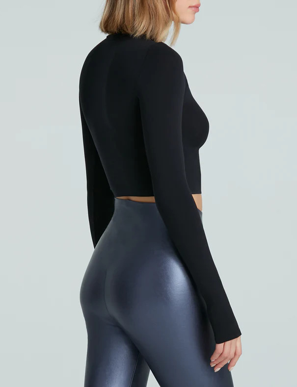Ballet Body Turtleneck Crop Top | Commando®