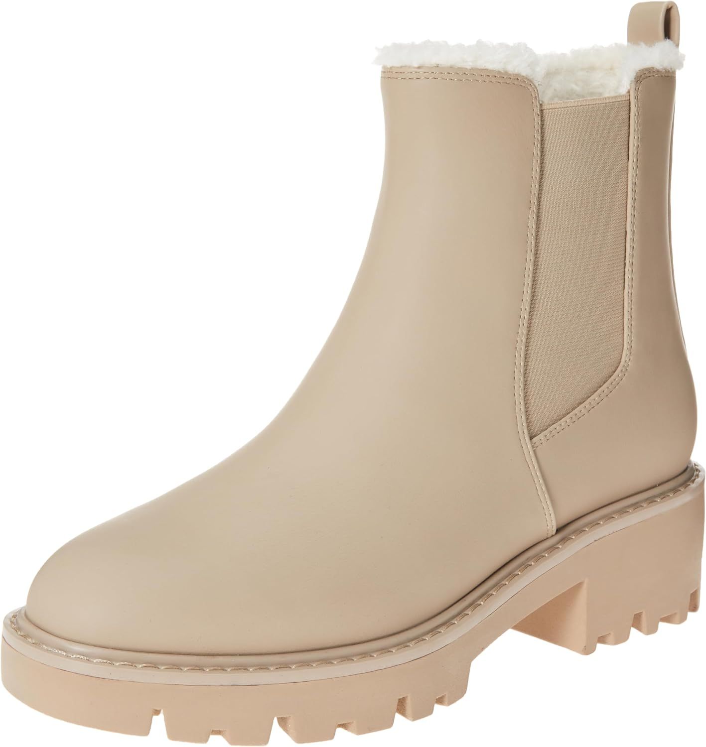 The Drop Women's Campbell Sherpa Chelsea Boot | Amazon (US)