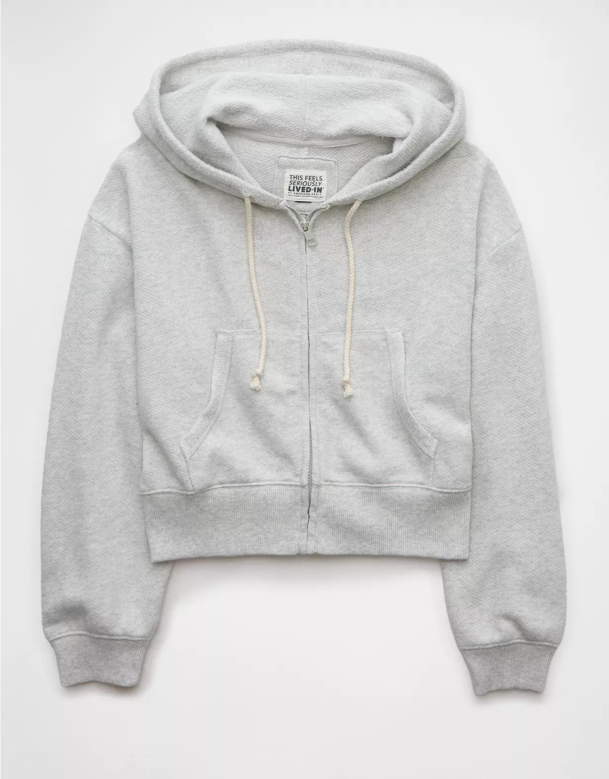 AE Zip-Up Fleece Hoodie | American Eagle Outfitters (US & CA)