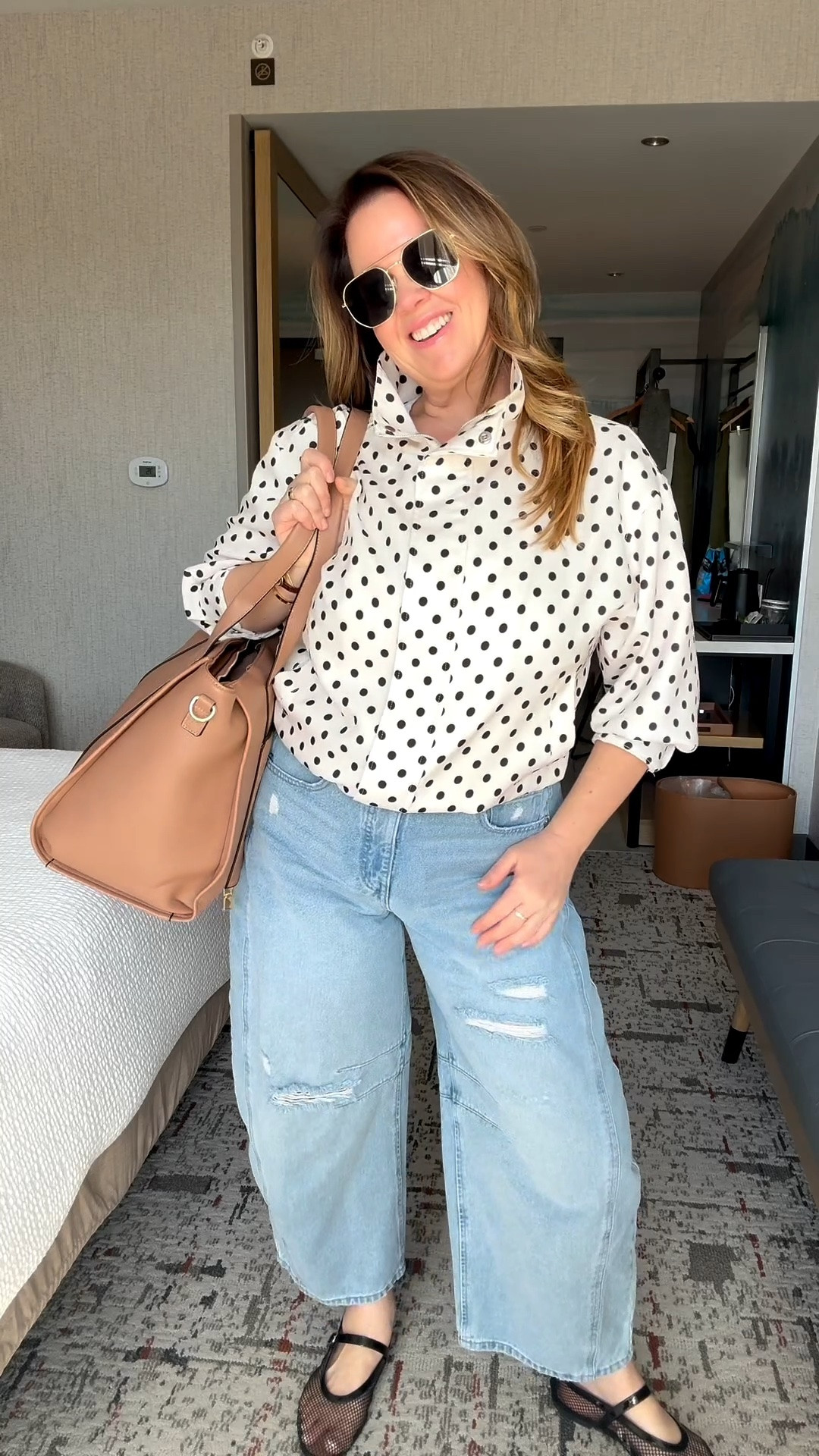 My travel outfit for my all expenses paid corporate trip to Louisville 🤣

#LTKootd #LTKOver40 #LTKMidsize