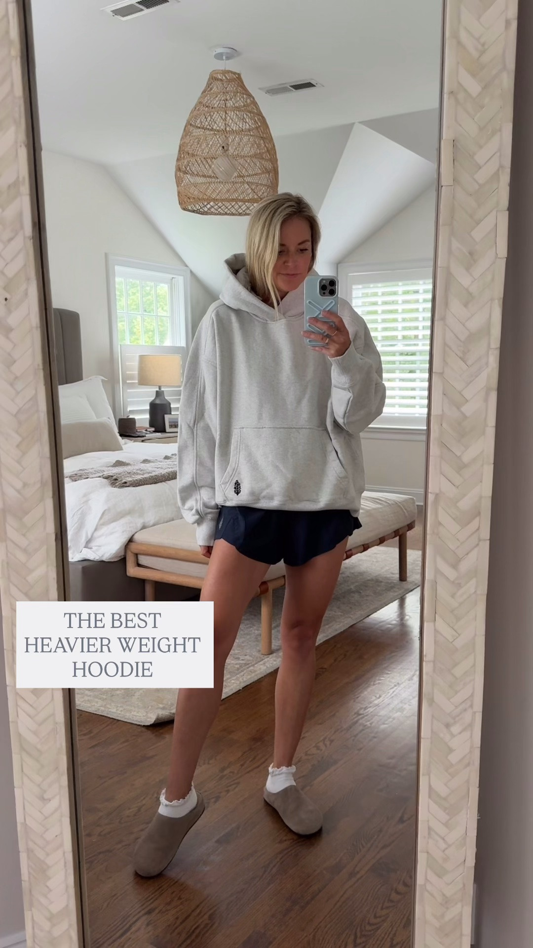 My favorite heavier weight hoodie! Perfect for school drop off and sporting events. It’s heavy enough to wear without a coat and still keep you warm. 
-wearing all smalls, tts

#LTKmomlife