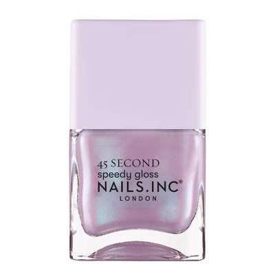 Nails Inc. 45 Second Speedy Gloss Quick Drying Shimmer Nail Polish - Lana - 0.47 fl oz | Target