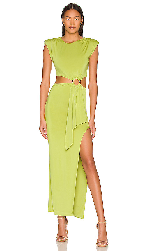 Encore Dress in Chartreuse Green | Revolve Clothing (Global)
