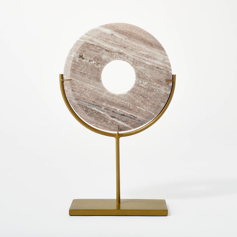 Marble Disc Decorative Object - Threshold™ designed with Studio McGee | Target