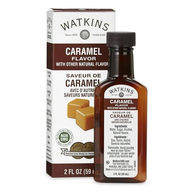 Watkins Imitation Caramel Extract, 2 fl oz (Plastic Container) | Walmart (US)