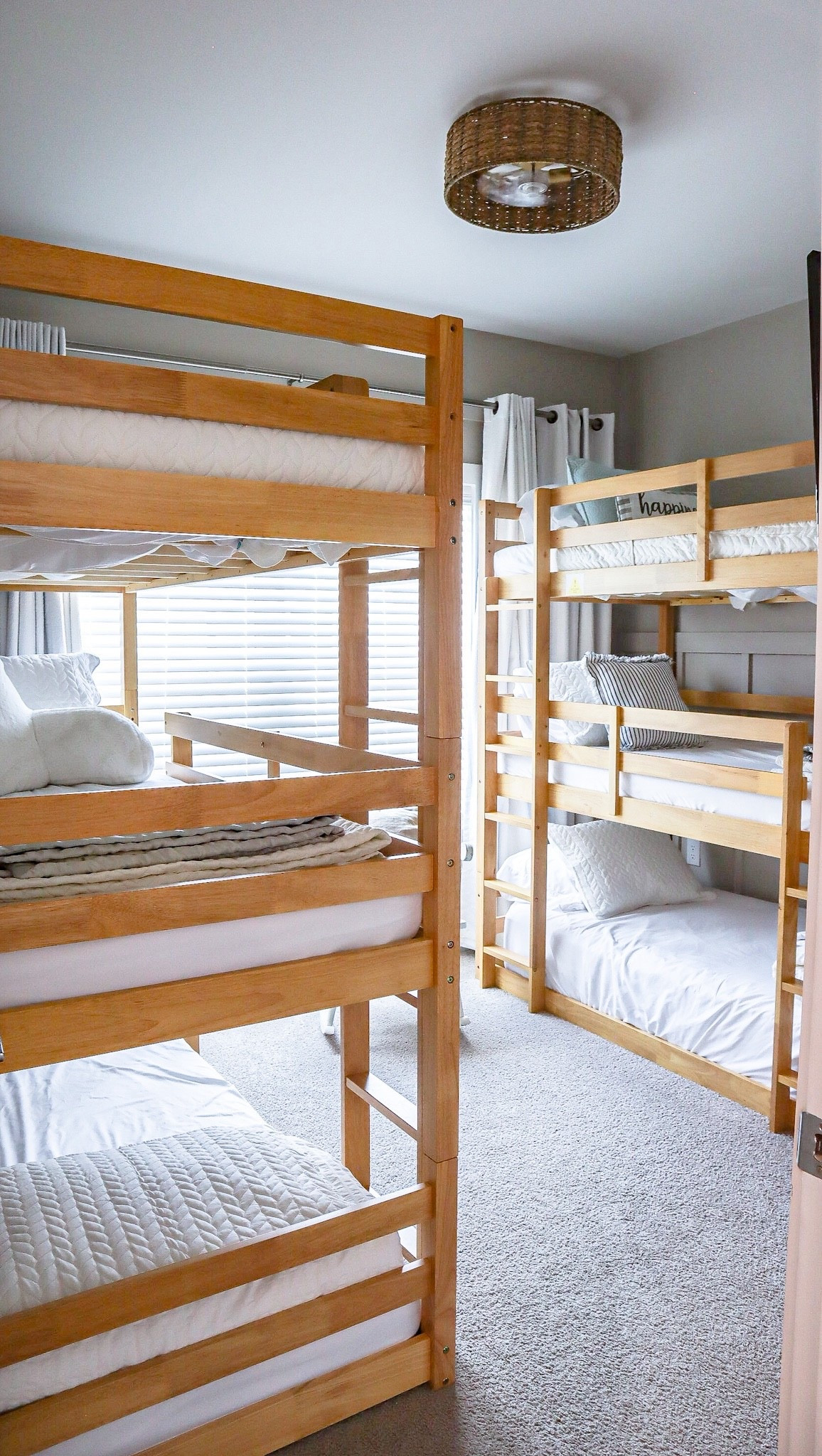 Triple bunks for the bunk room 

#LTKHome #LTKKids #LTKFamily