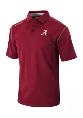 Columbia Men's NCAA Alabama Crimson Tide Golf Polo Shirt, 2XL | Belk