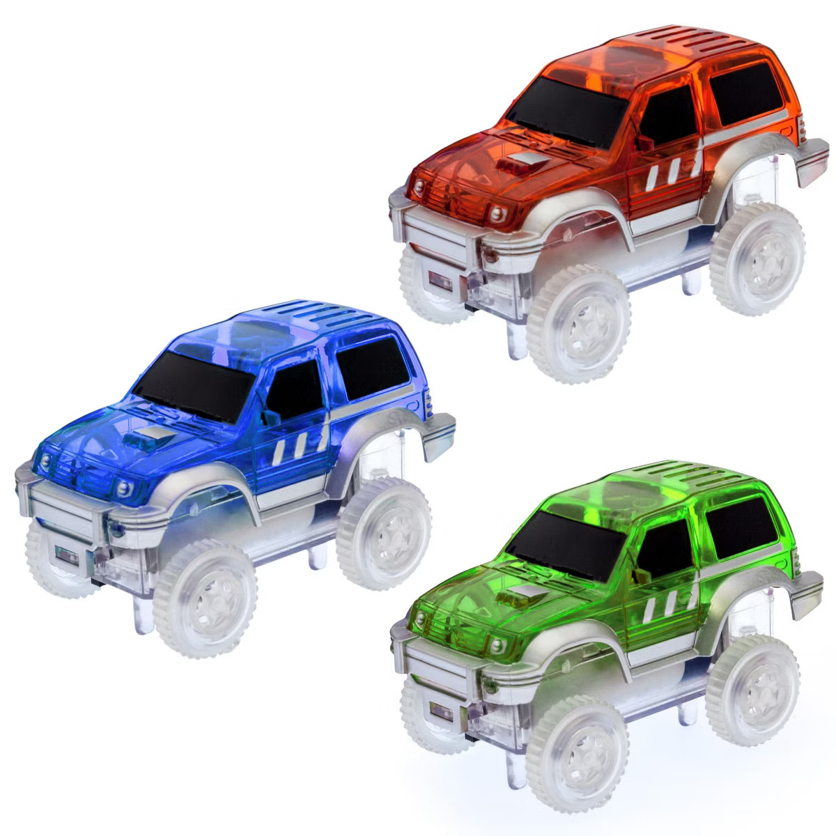 PICASSO-TILES Magnetic Race Car Set for Kids – 3PCS Magnet Vehicle Expansion Pack for Magnetic ... | Target