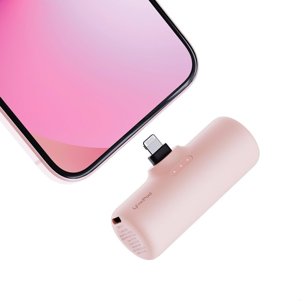LinkPod iWALK Portable Charger with Small Size,Upgraded 15W 3500mAh MFi Certified Power Bank with... | Amazon (US)