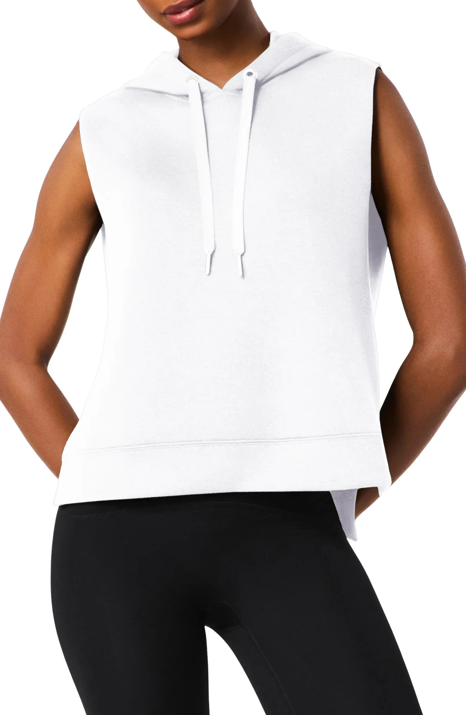 SPANX® AirEssentials Sleeveless Hoodie | Nordstrom | Nordstrom