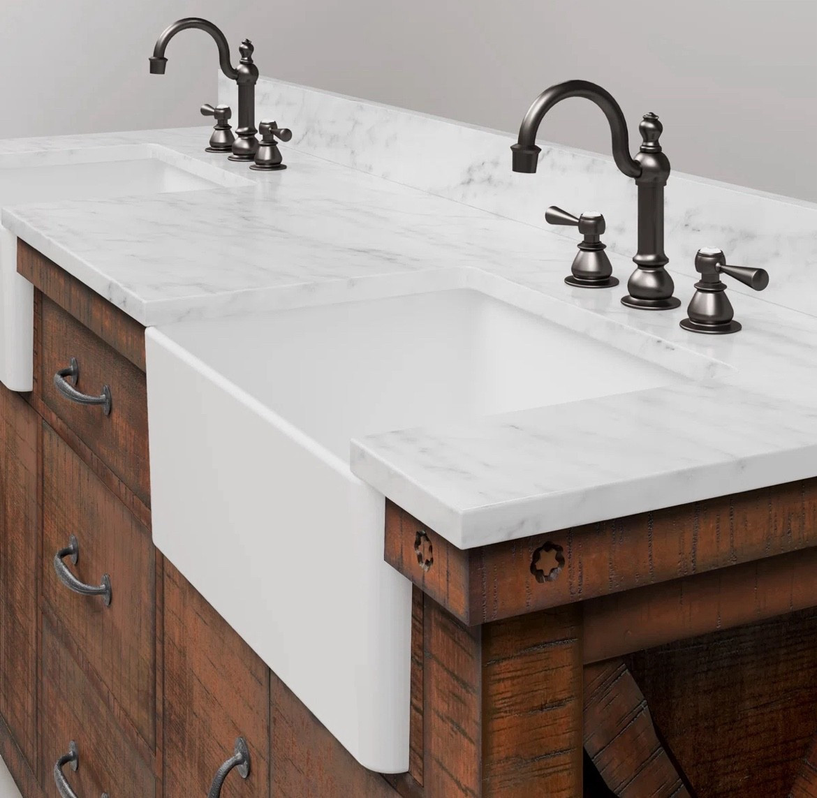 Aiana 72'' Double Bathroom Vanity with Carrara Marble Top



#LTKSaleAlert #LTKActive #LTKHome