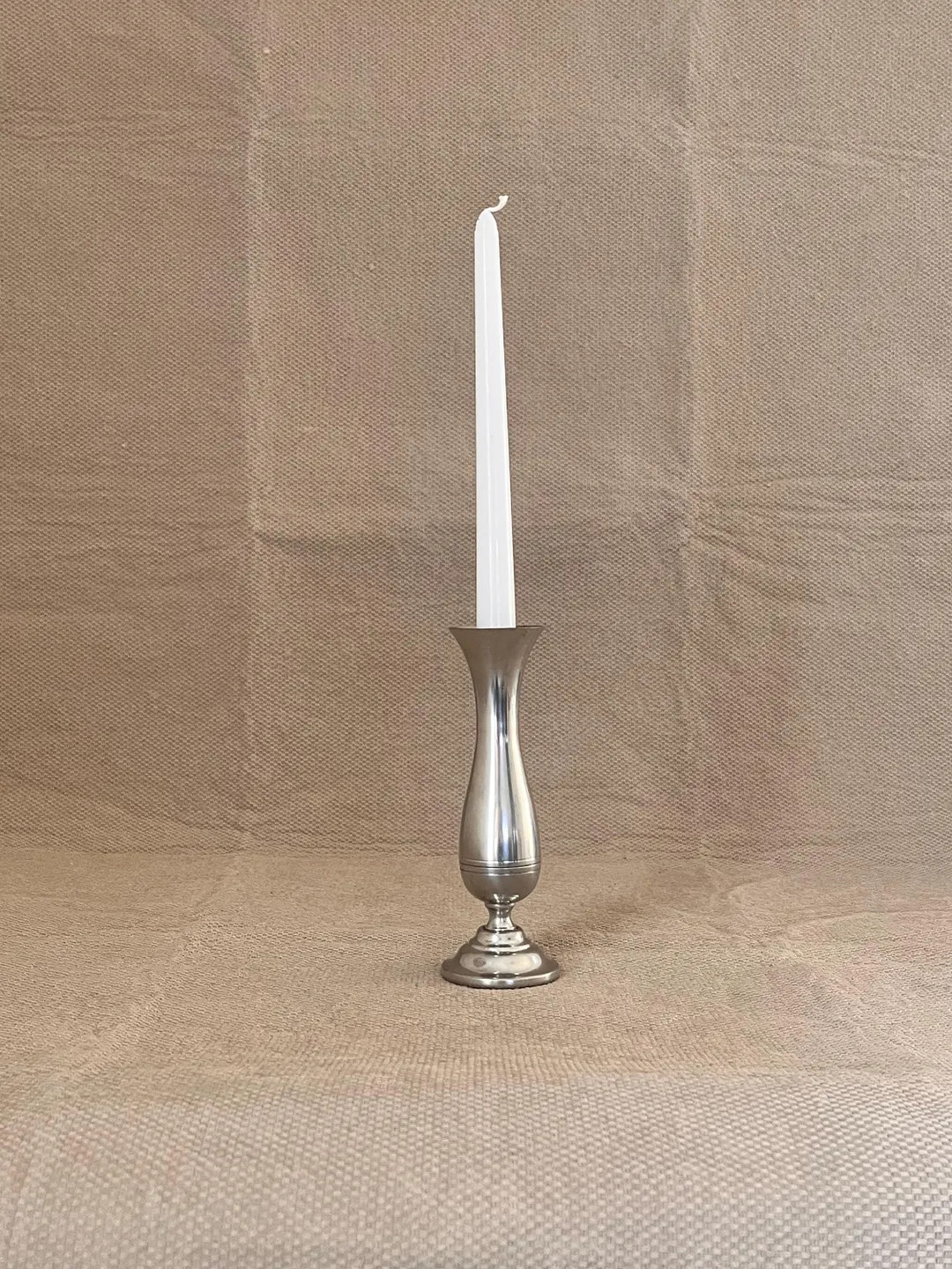 Vintage Stieff Pewter P131 Bud Vase or Candle Holder - Etsy | Etsy (US)