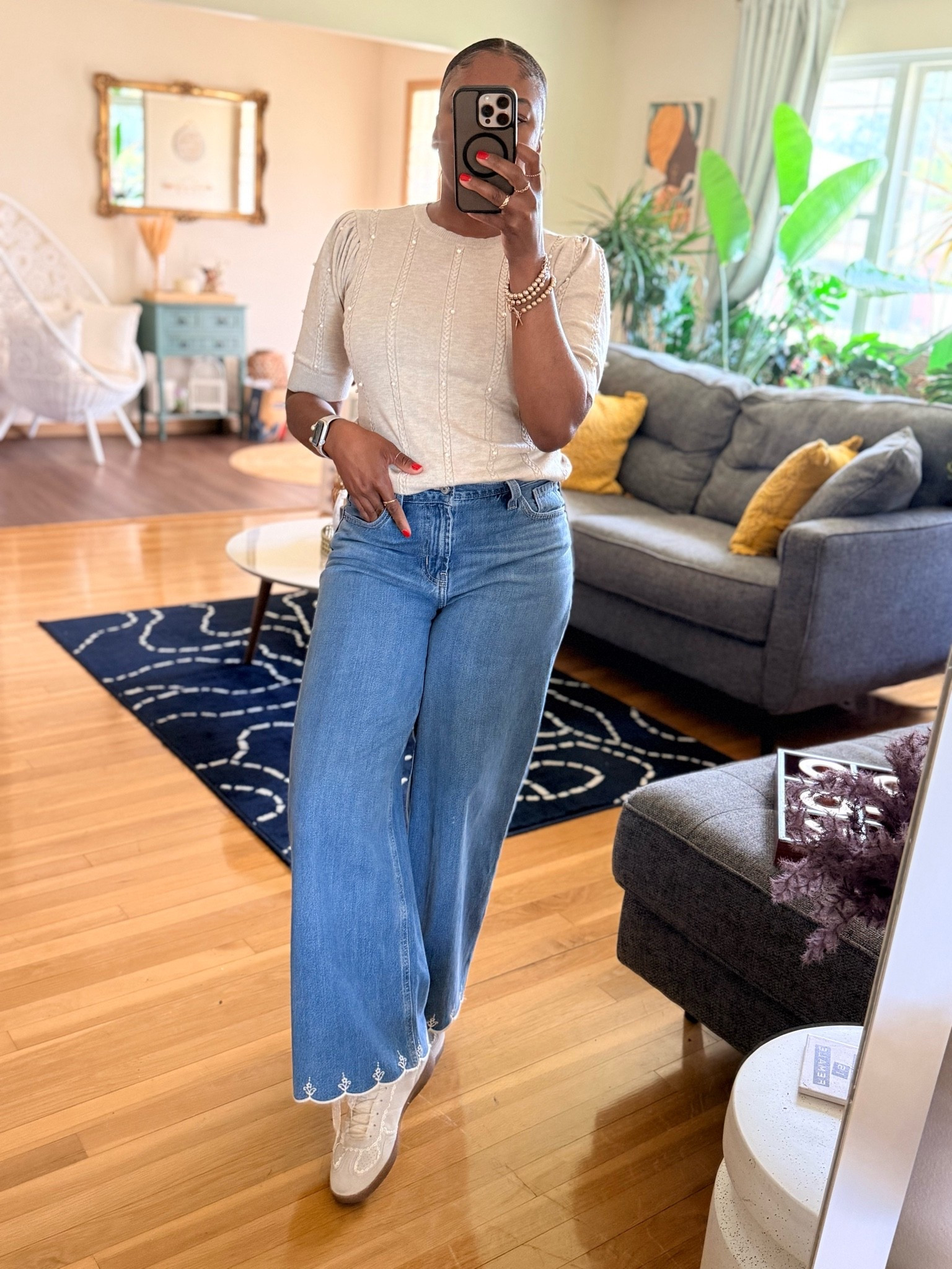 Jeans you can wear to work!!

#LTKootd #LTKOver40 #LTKWorkwear