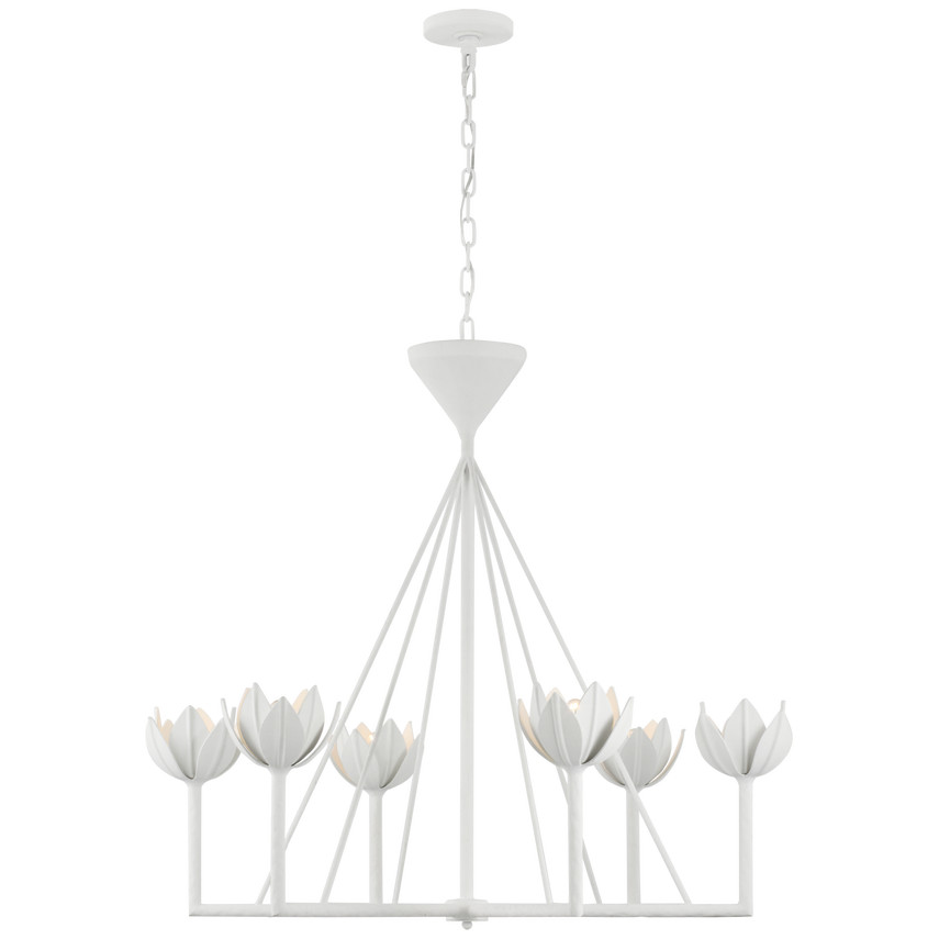 Alberto Large Low Ceiling Chandelier | Visual Comfort