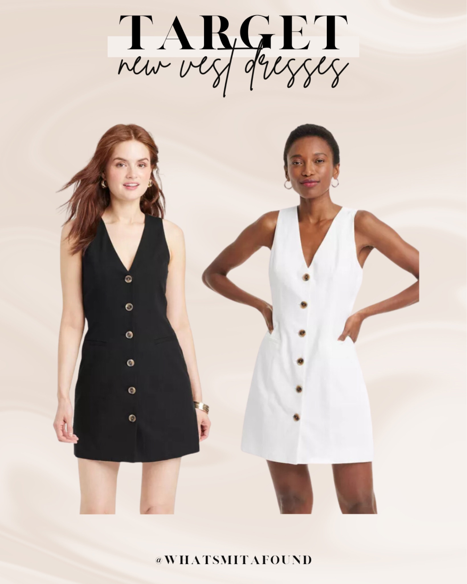 New linen vest dresses from Target, just $35! Linen dress, vest dress, summer dress, trendy dress, linen sundress, linen summer dress, button front dress, black linen dress, white linen dress, black vest dress, white vest dress, trendy vest dress, trendy linen dress, trendy sundress, summer linen dress, summer vest dress, affordable linen dress, affordable vest dress 

#LTKFindsUnder50 #LTKSeasonal #LTKStyleTip