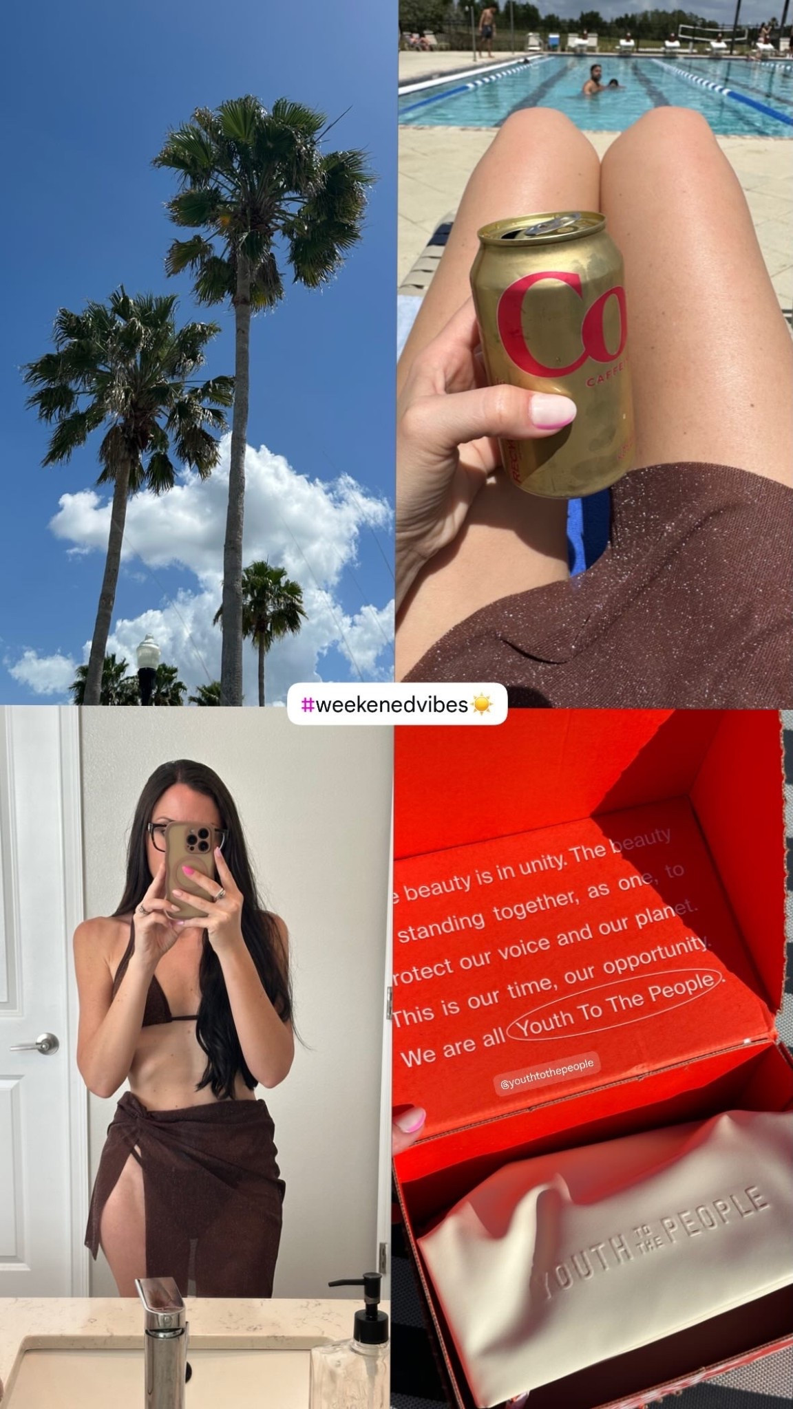 Weekend vibes !! Love this bathing suit from @berlook 

This warm shimmery brown is perfect & instantly makes you look more tan 

#LTKSeasonal #LTKSwim #LTKmomlife