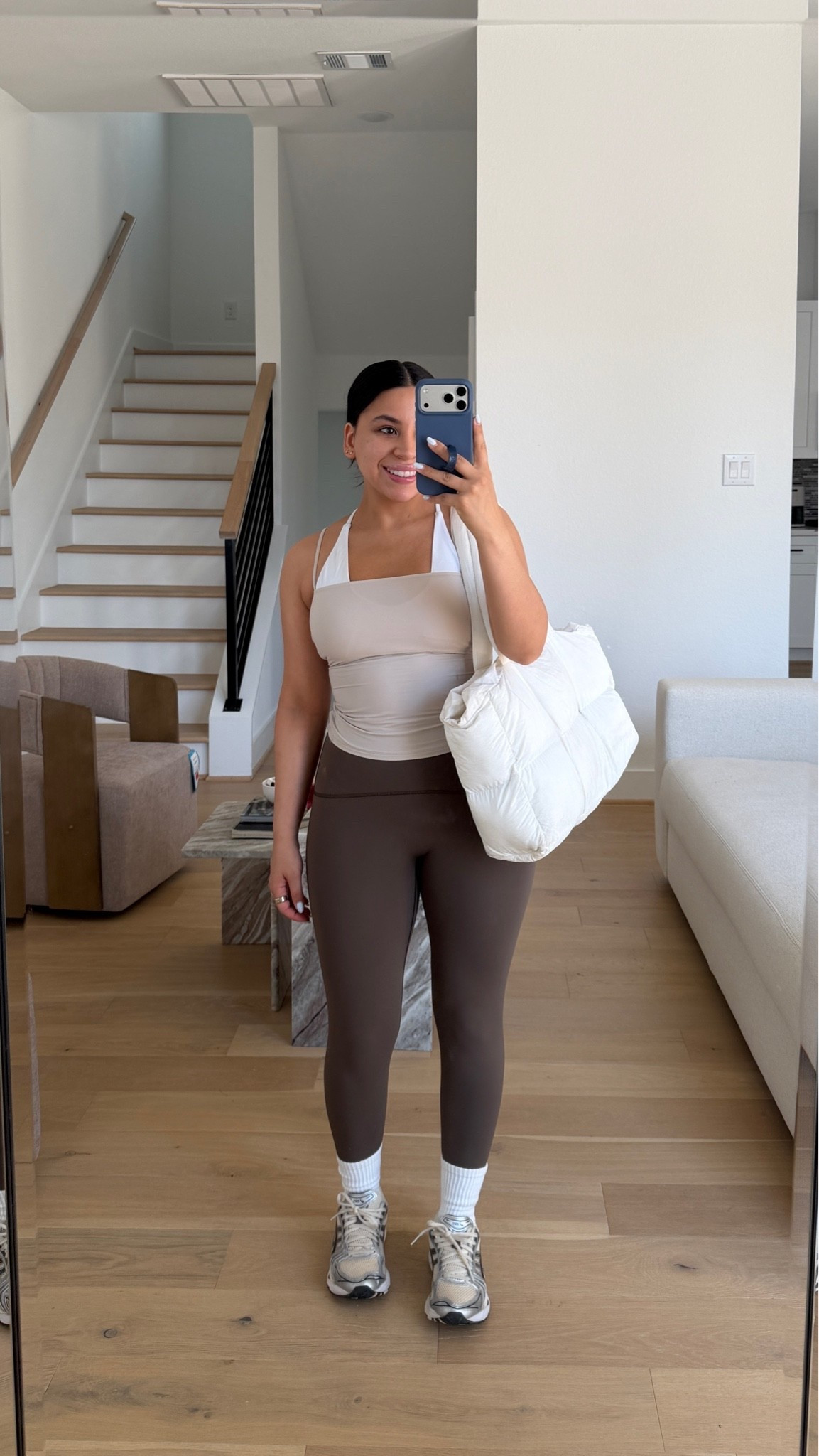 What I wore to hot Pilates 
Tank: small
Sports bra: small
Leggings: small
Sneakers: 6.5 women 
Puffer tote gym bag

#LTKootd #LTKActive #LTKgrwm